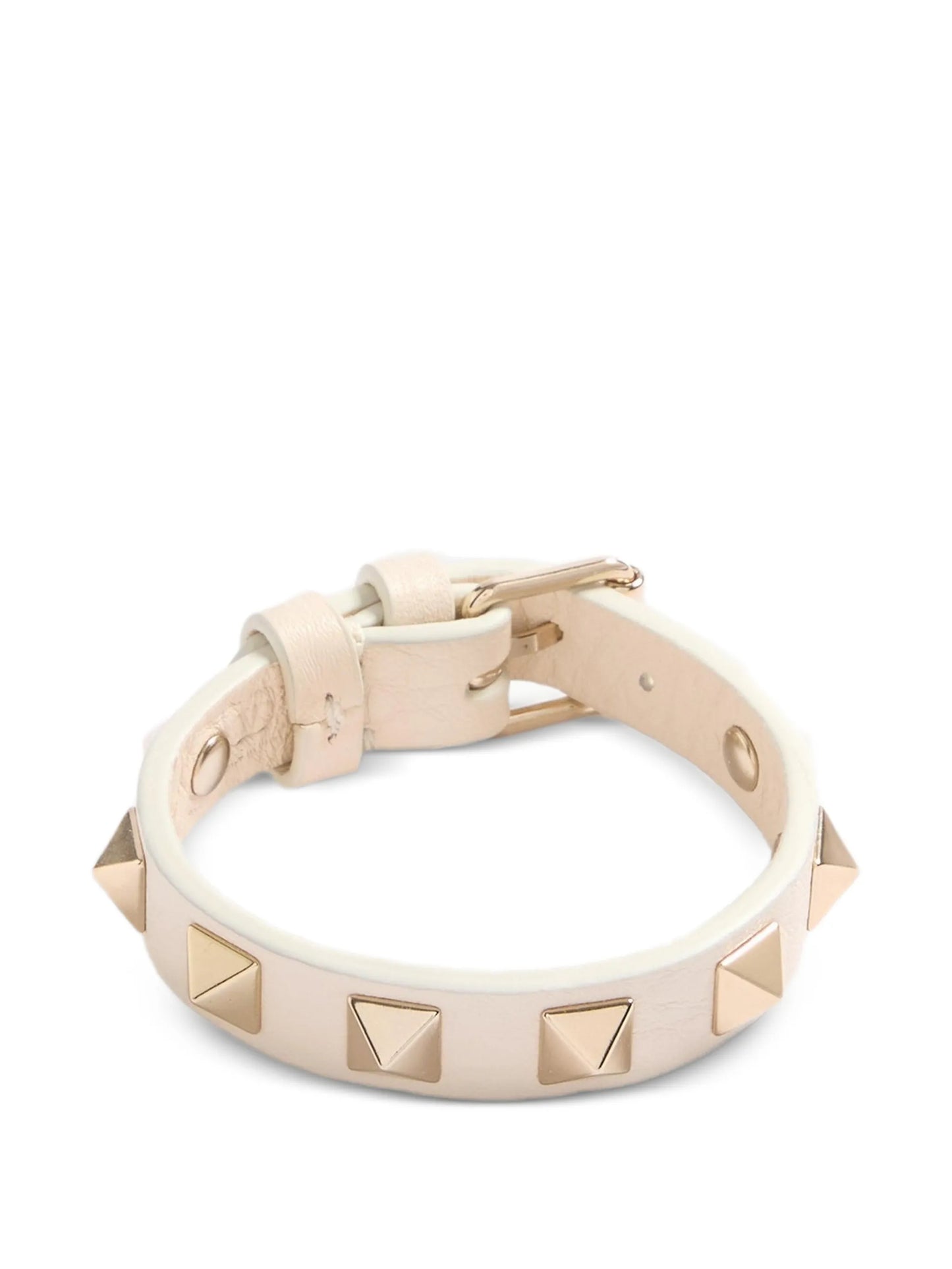 Rockstud leather bracelet