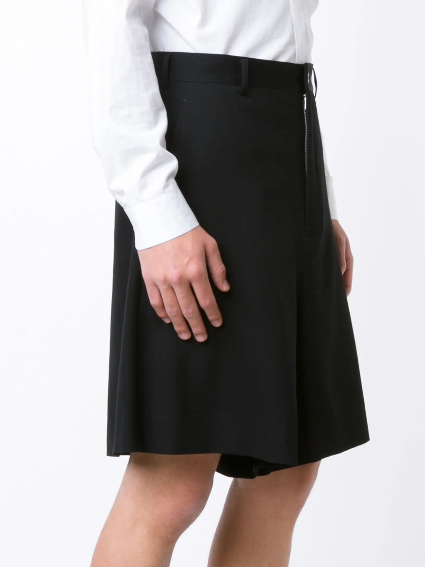 wide leg bermuda shorts
