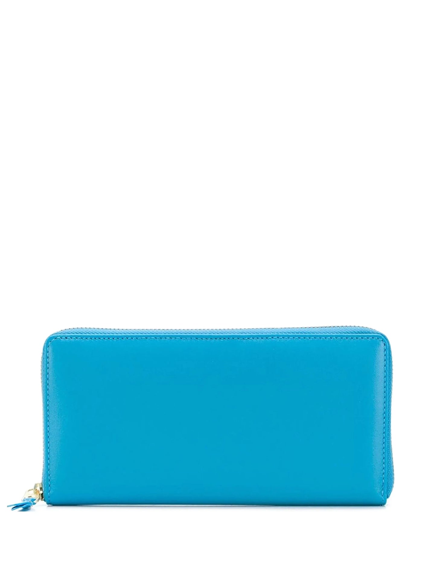 zip-around leather wallet
