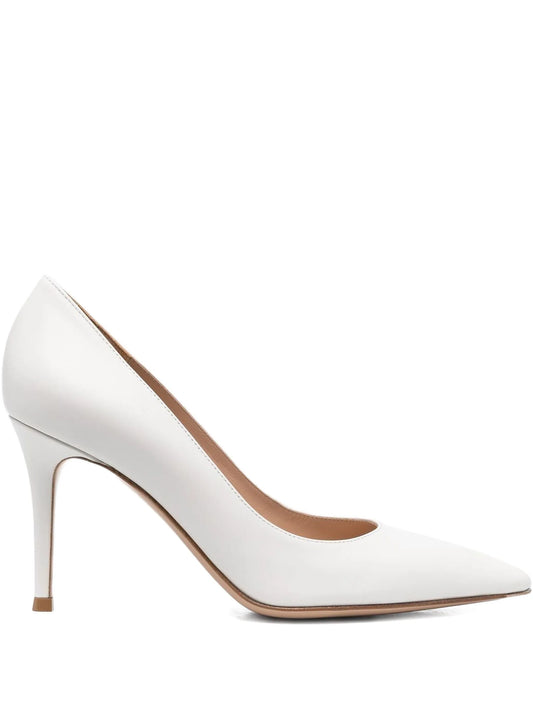 Gianvito 85mm leather pumps