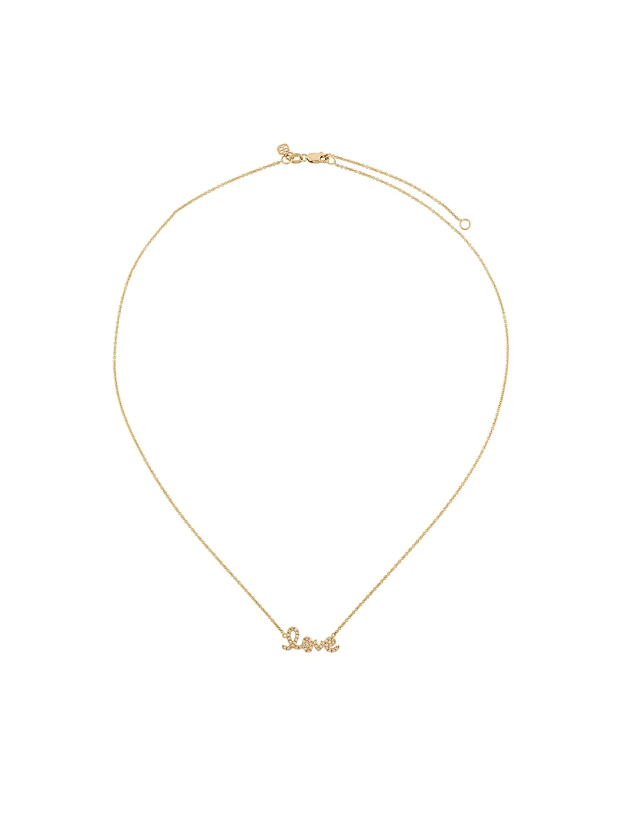 love' necklace