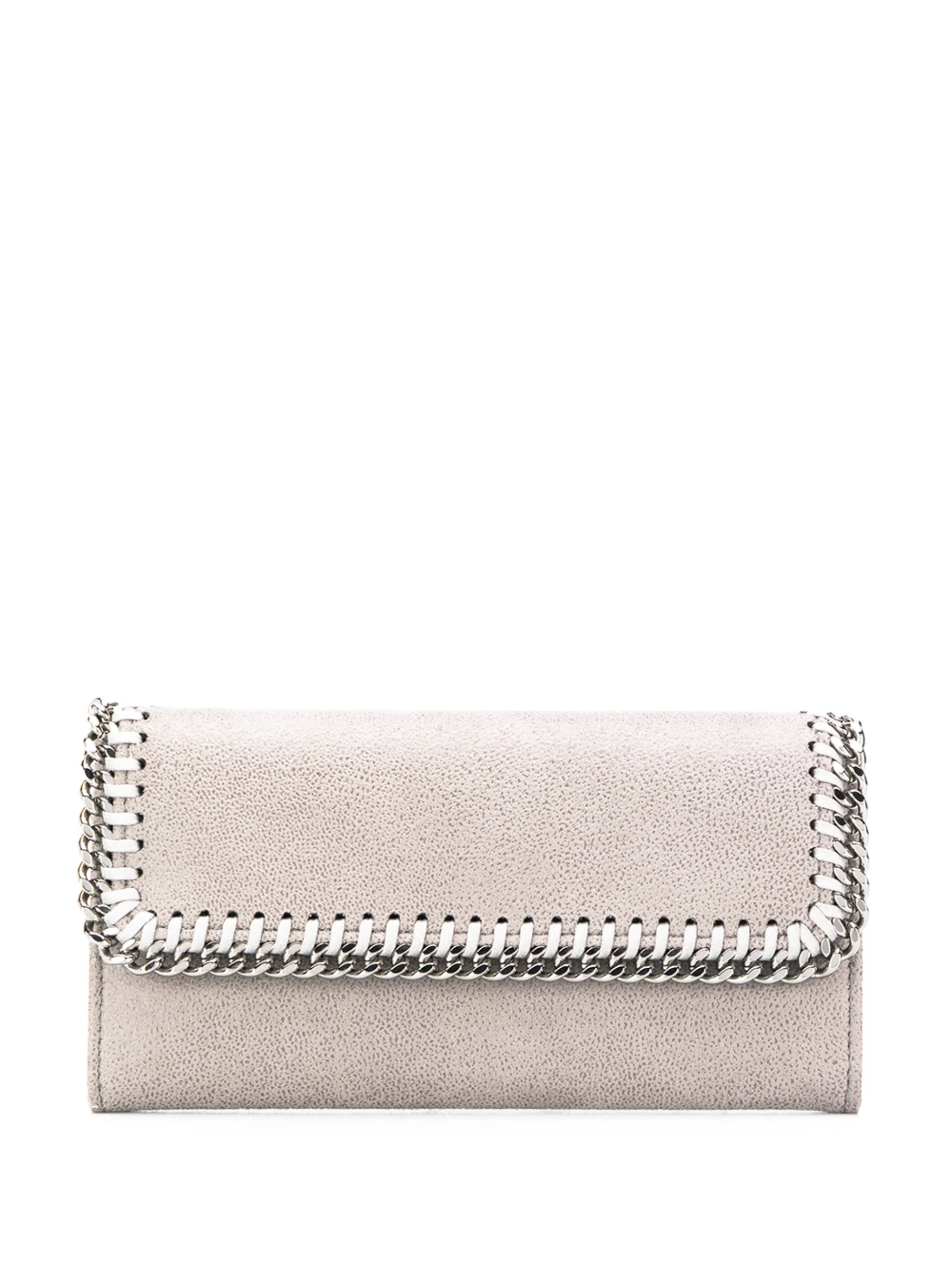 Falabella chain-trim wallet