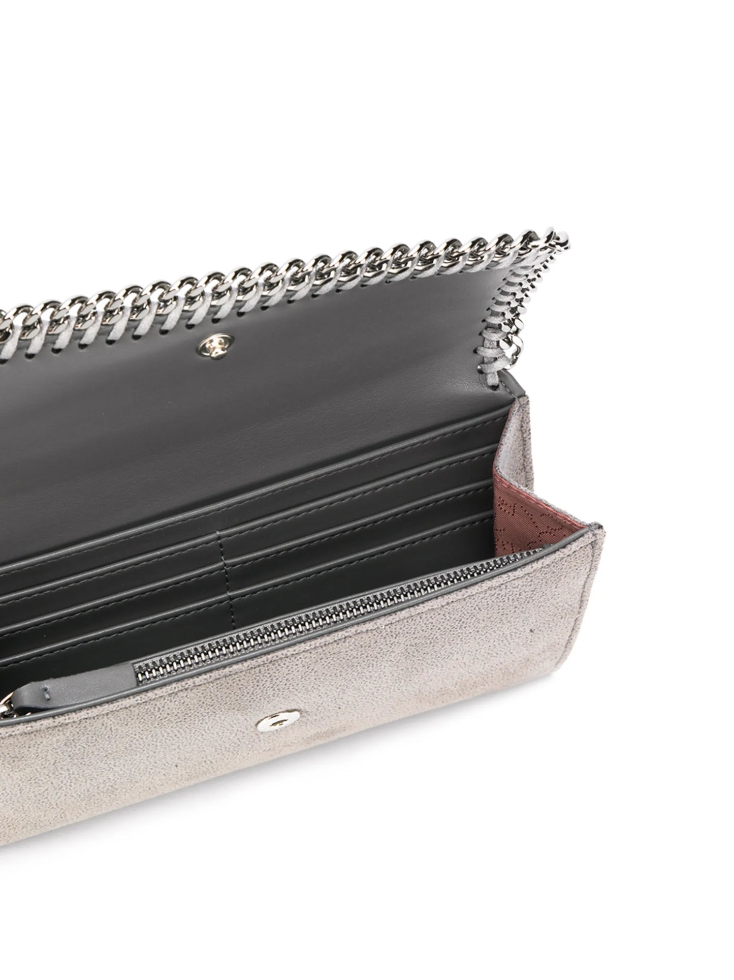 Falabella chain-trim wallet