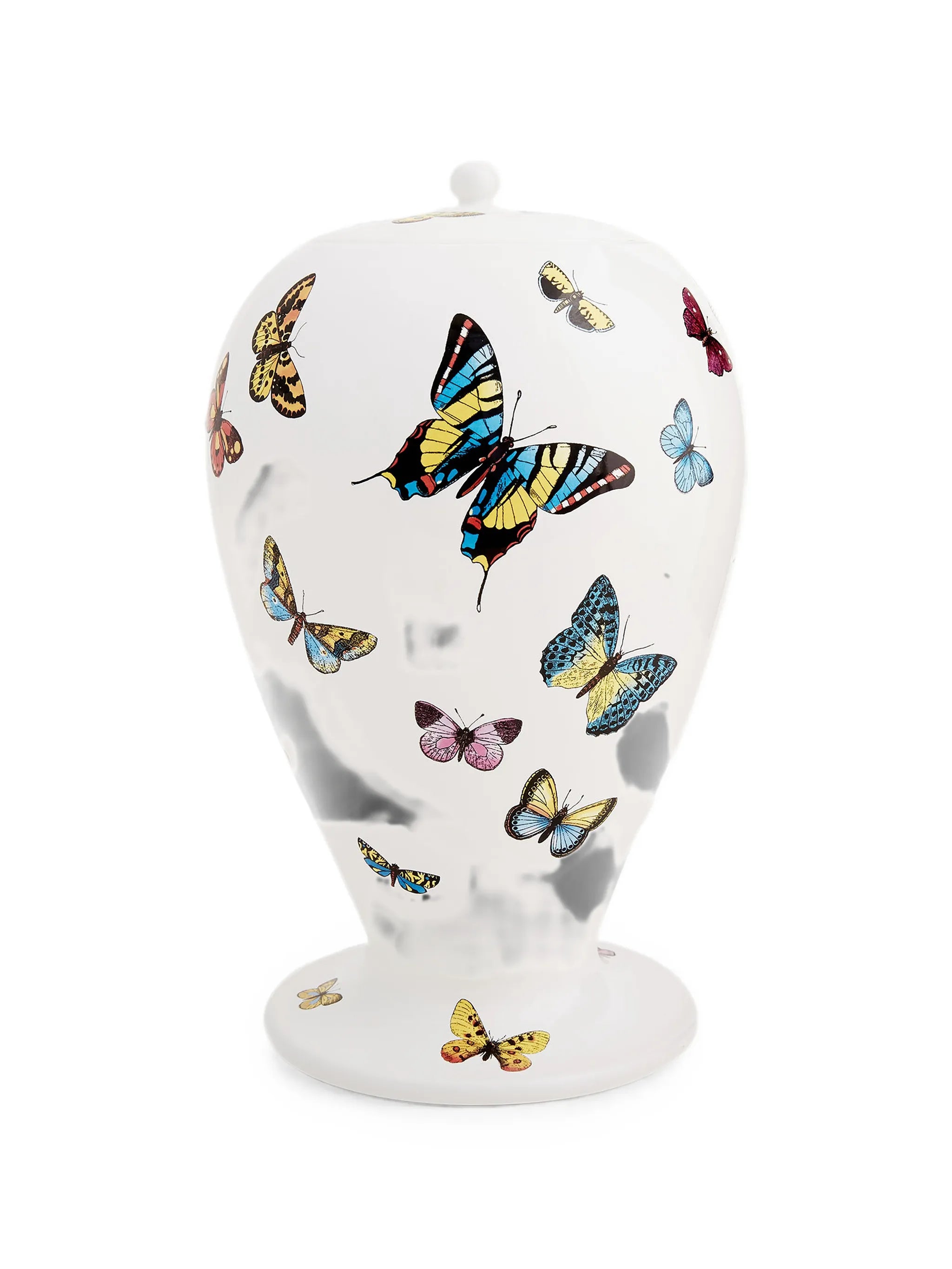 Farfalle face-print vase