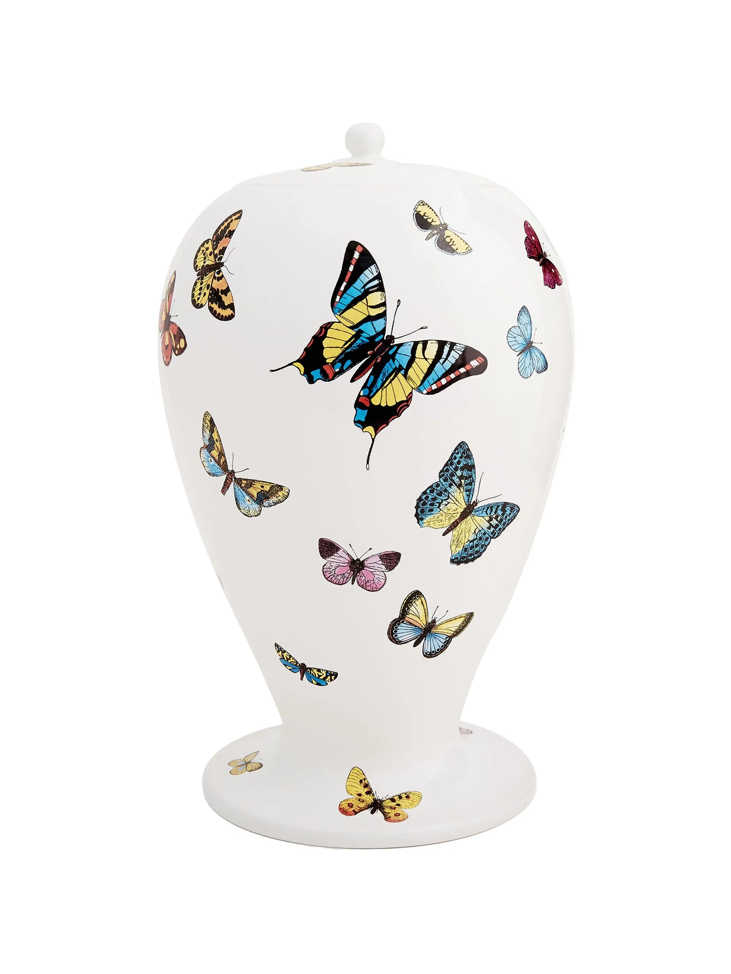 Farfalle face-print vase