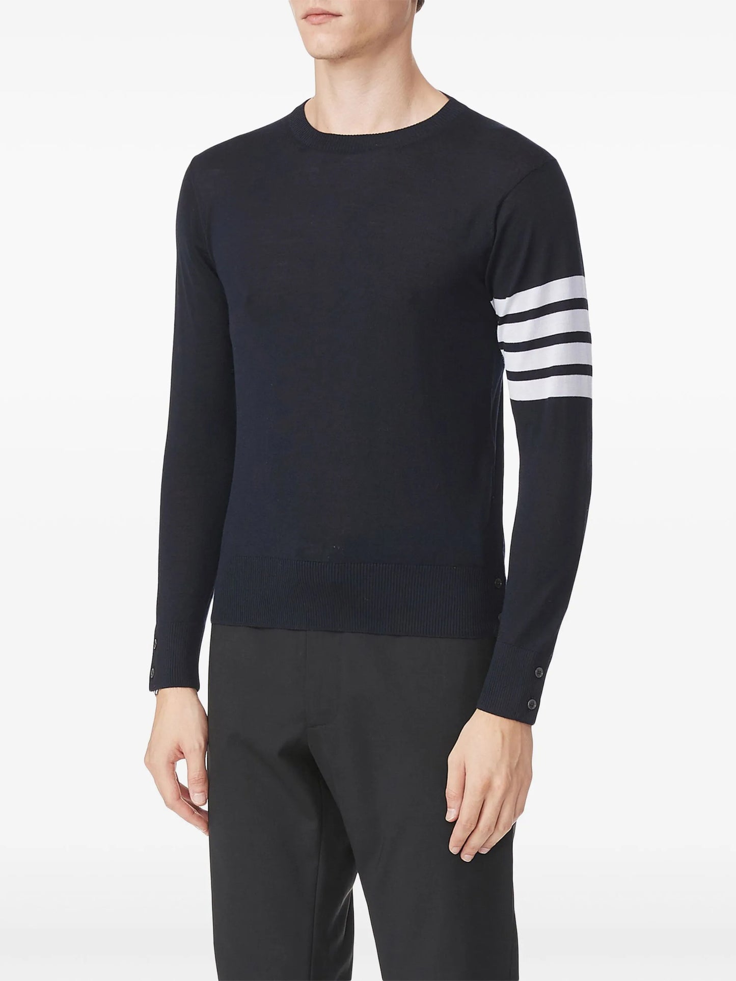4-Bar wool jumper