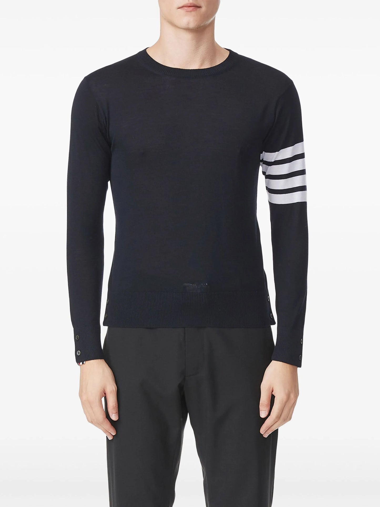 4-Bar wool jumper