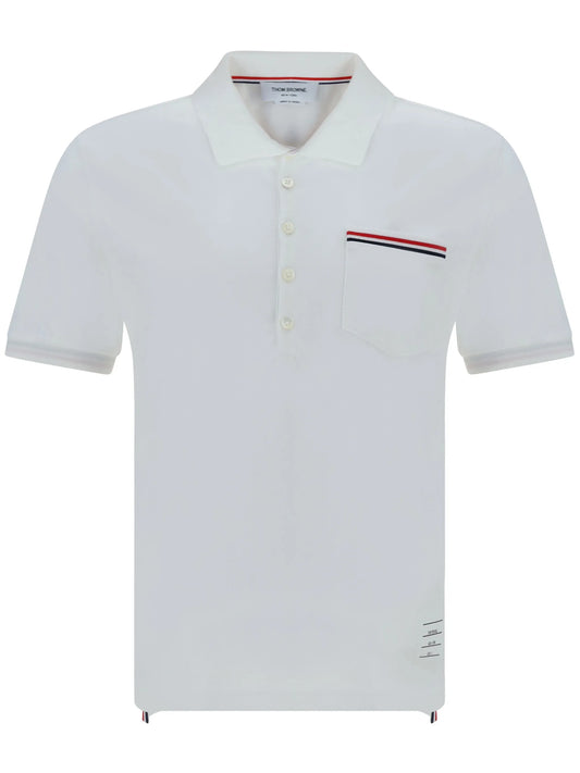 chest pocket polo shirt