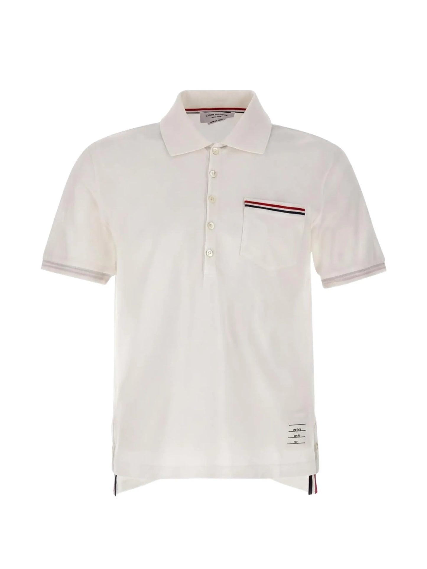 chest pocket polo shirt