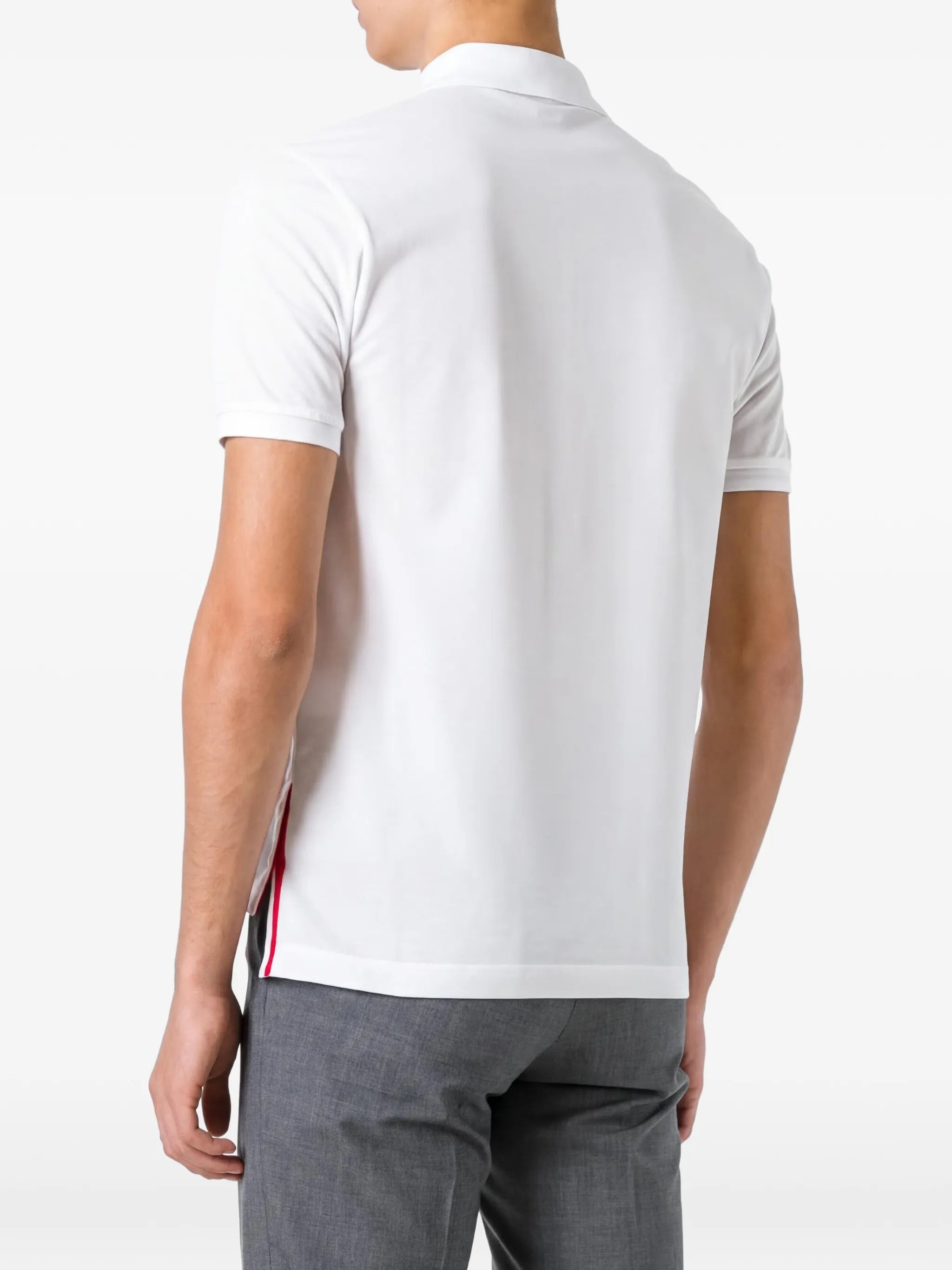 chest pocket polo shirt