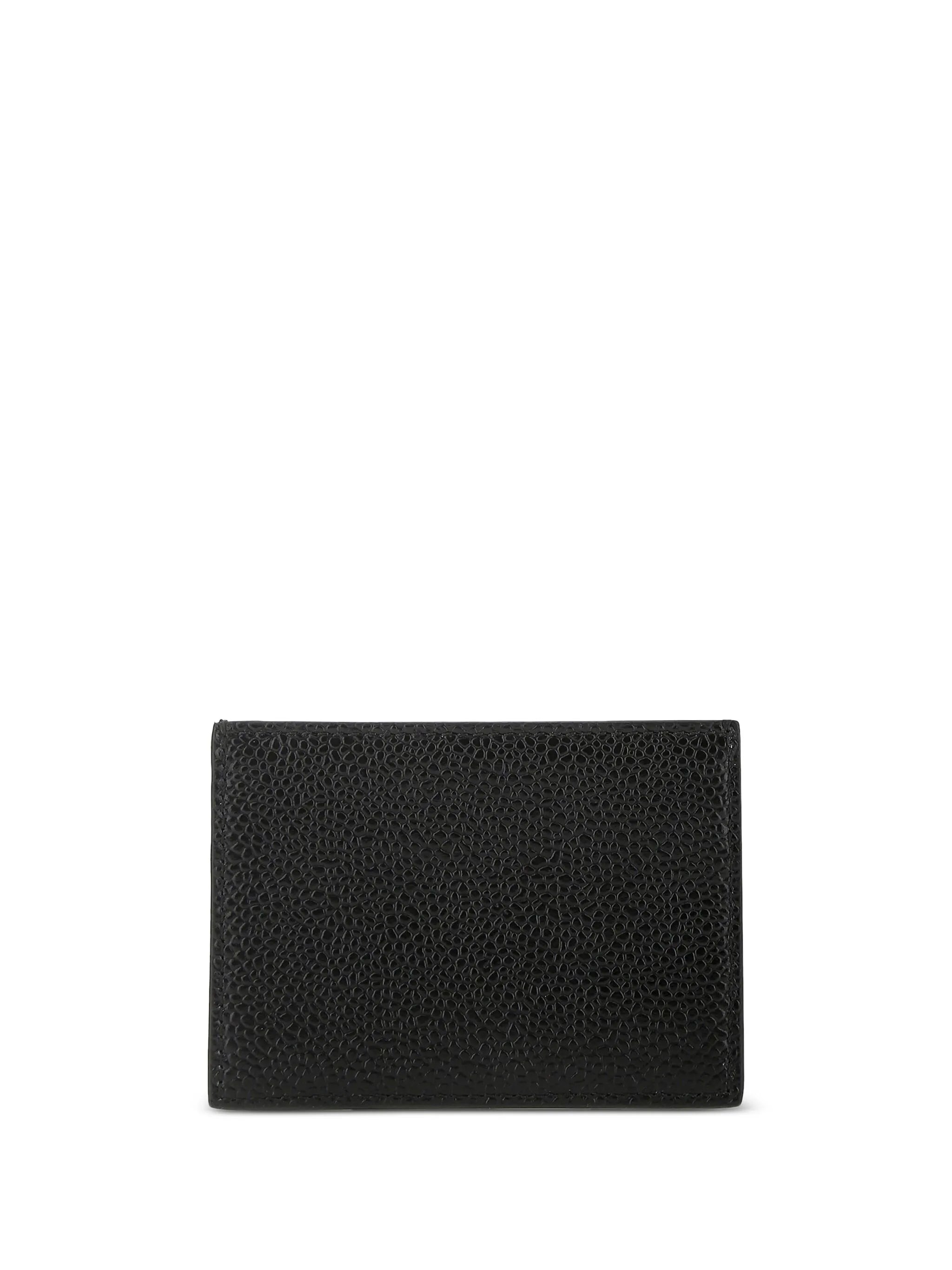pebbled leather cardholder