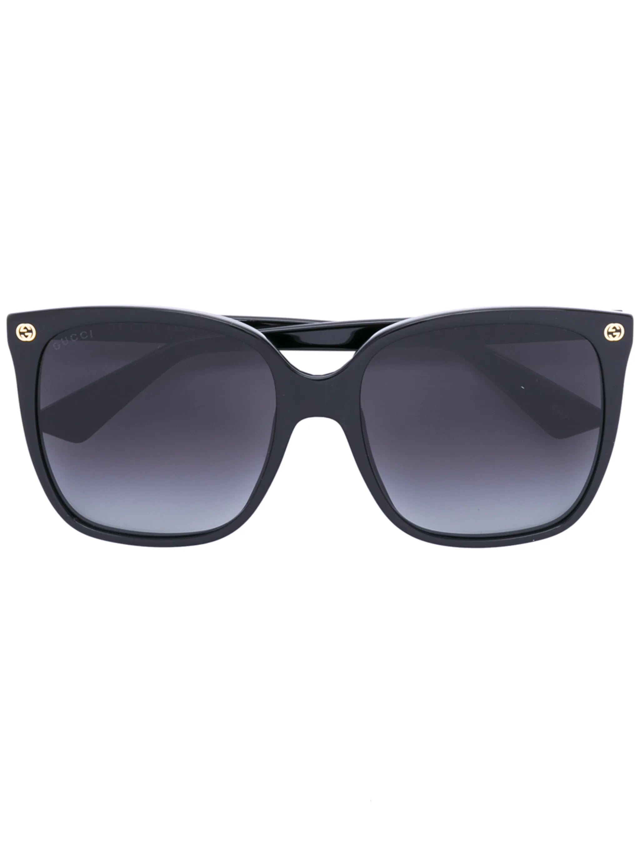 oversize gradient square sunglasses