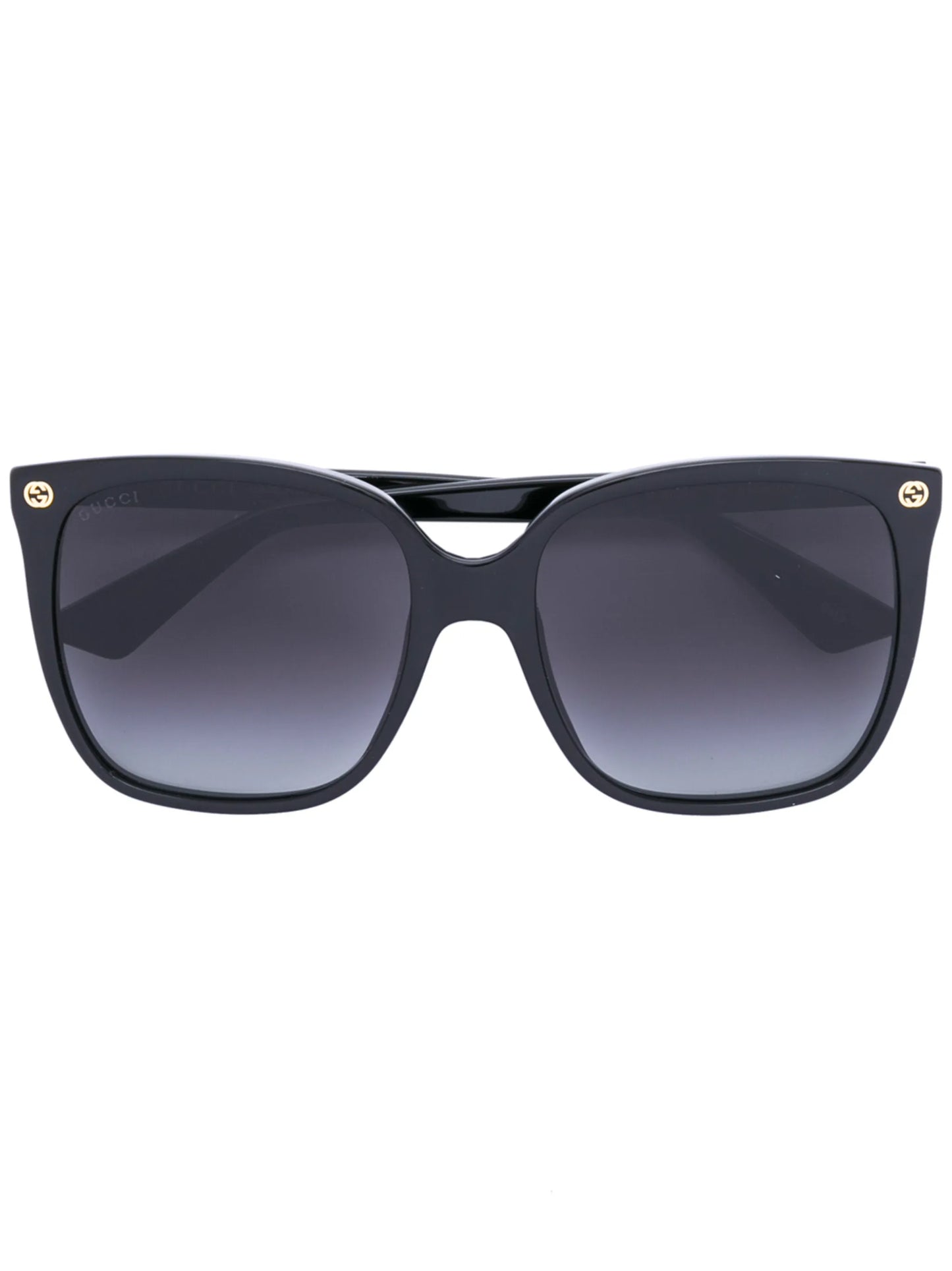 oversize gradient square sunglasses