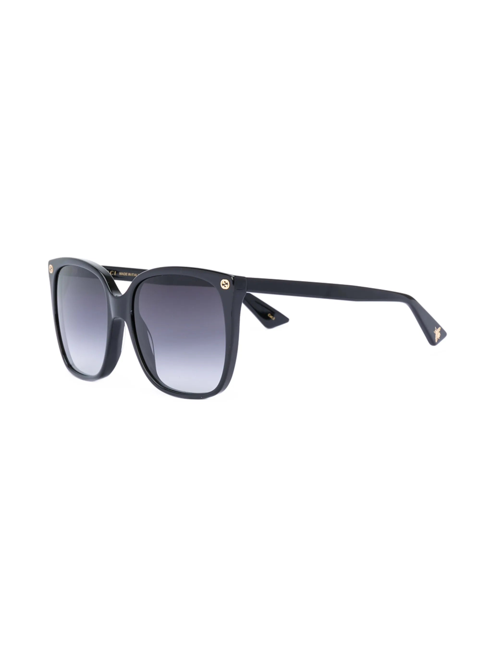 oversize gradient square sunglasses