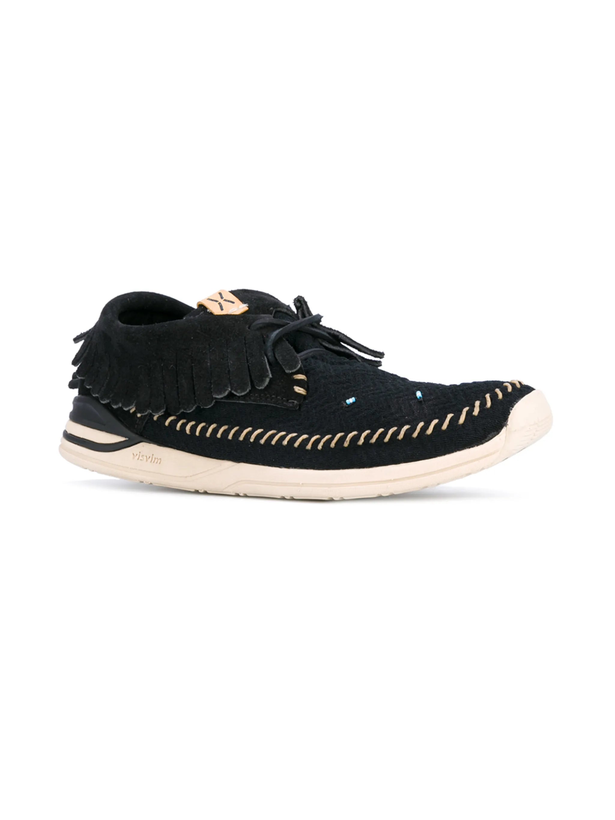 BOTA MOCASSIM VISVIM FBT SHAMAN-FOLK PRETA
