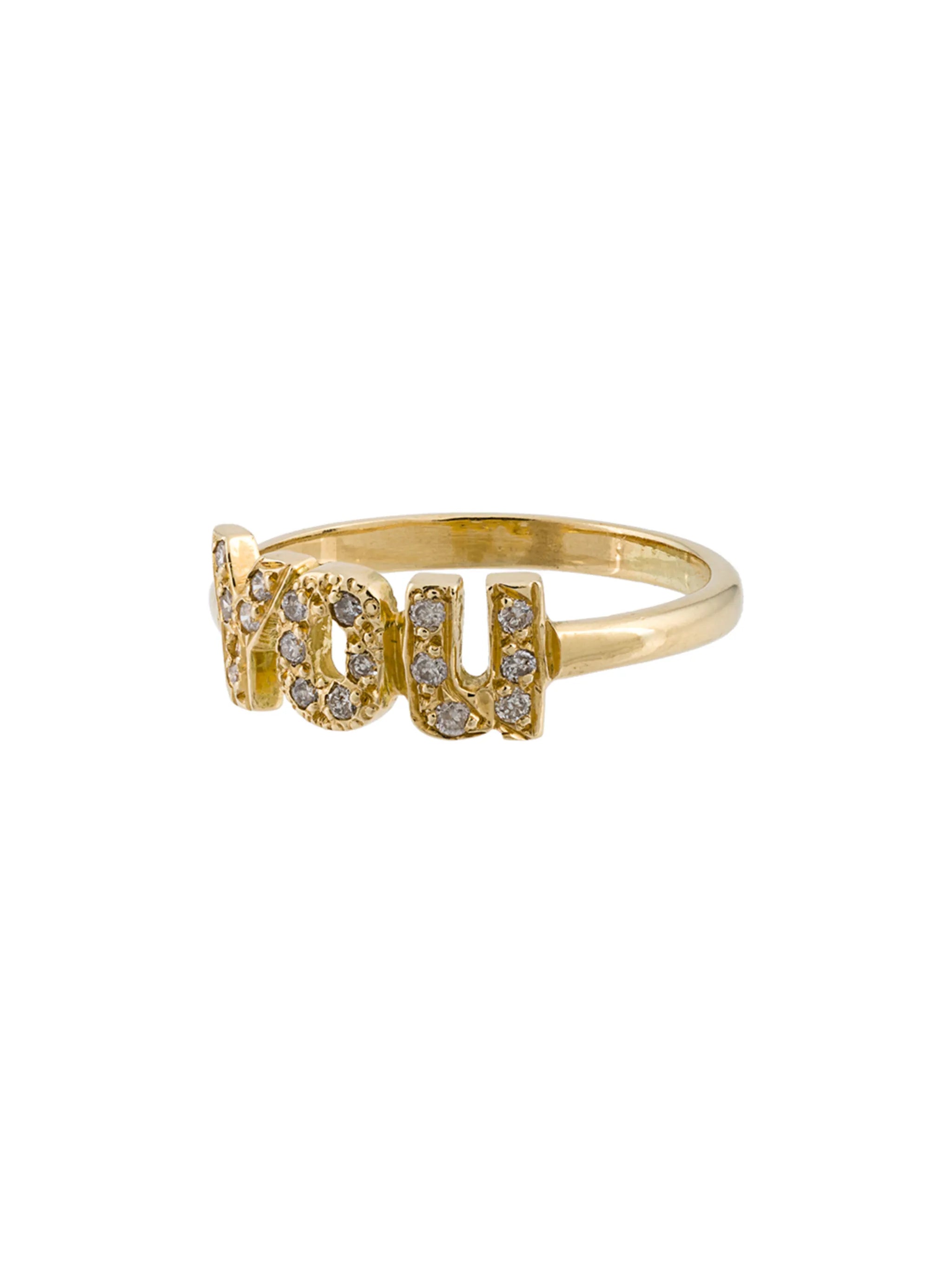 YOU diamond ring