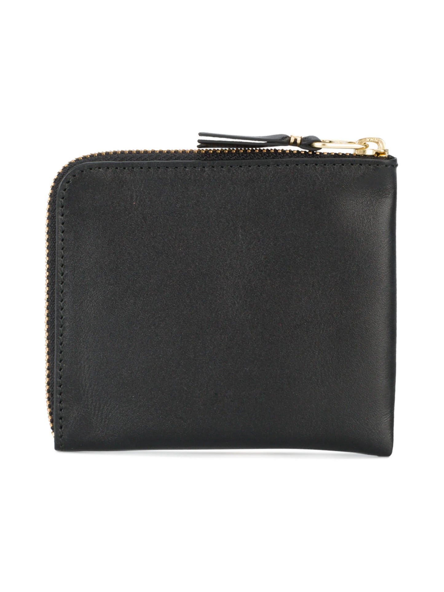 zip-fastening leather wallet