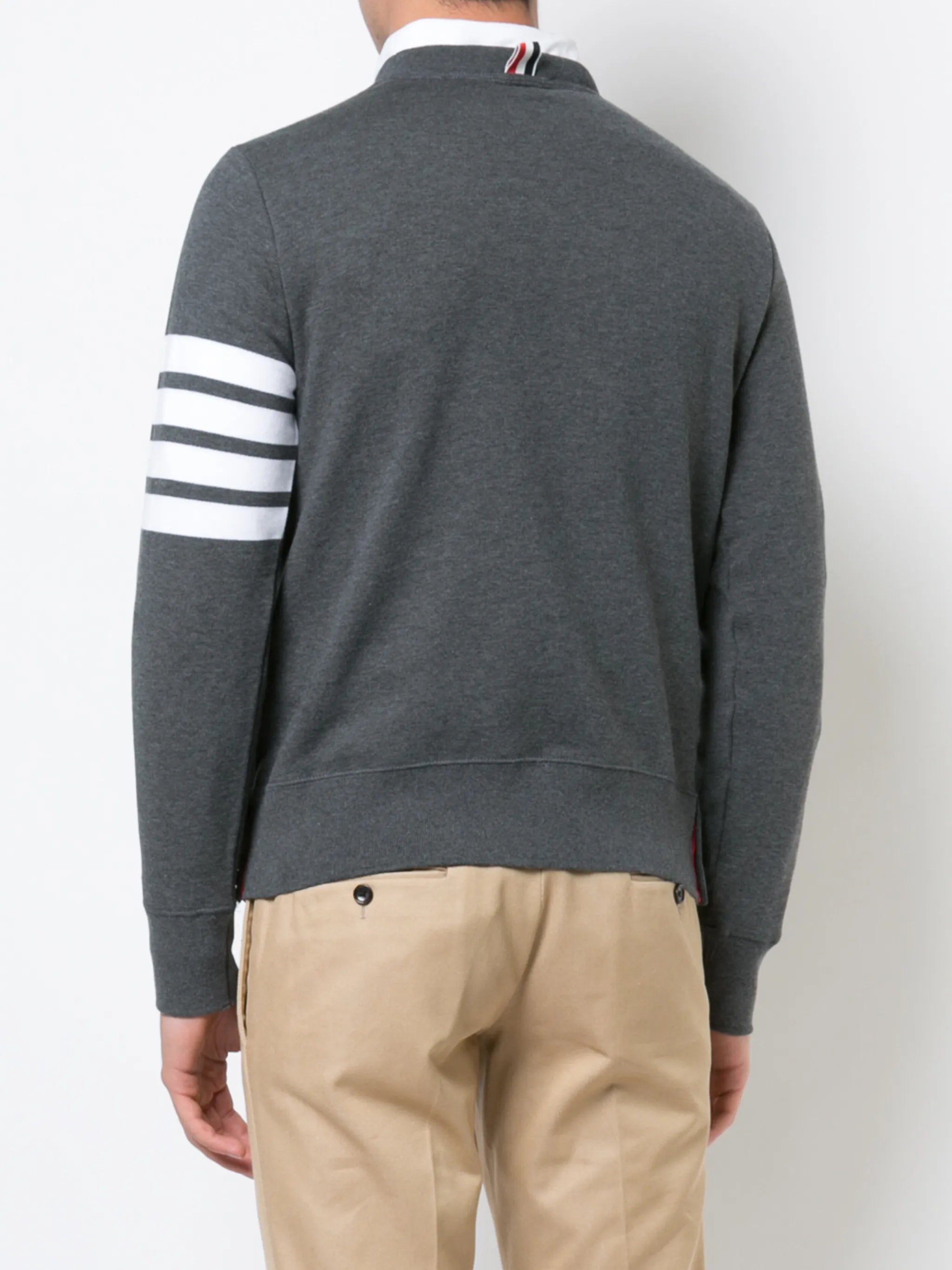 Engineered 4-Bar jersey sweatshirt