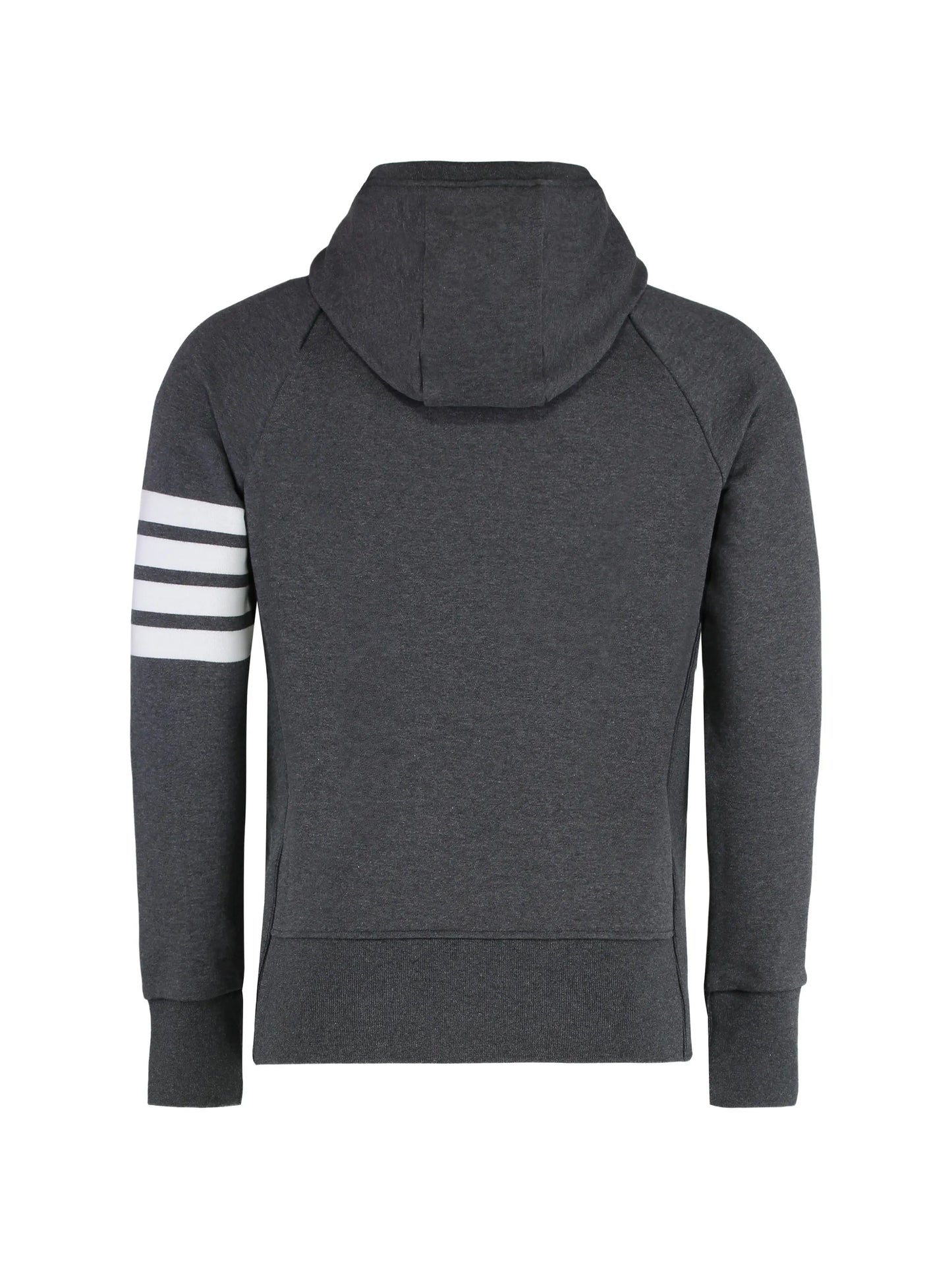 classic loopback 4-Bar zip-up hoodie