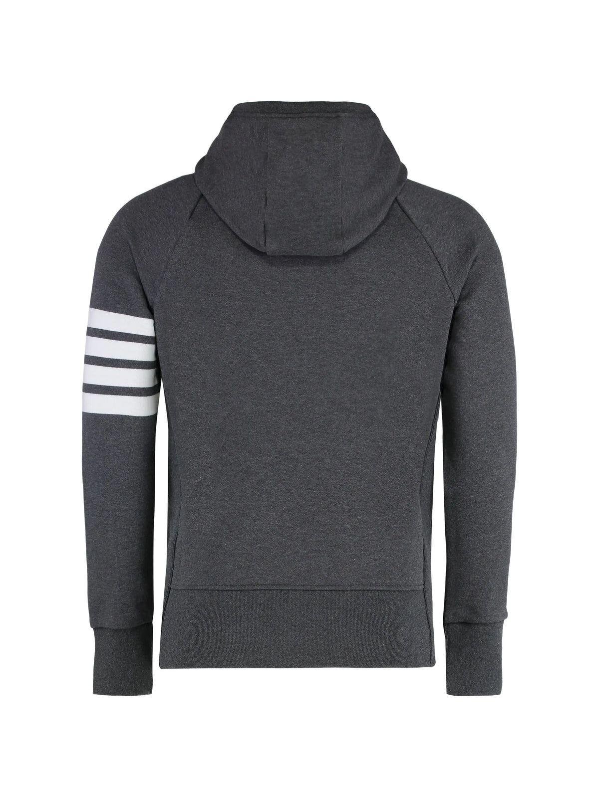 classic loopback 4-Bar zip-up hoodie