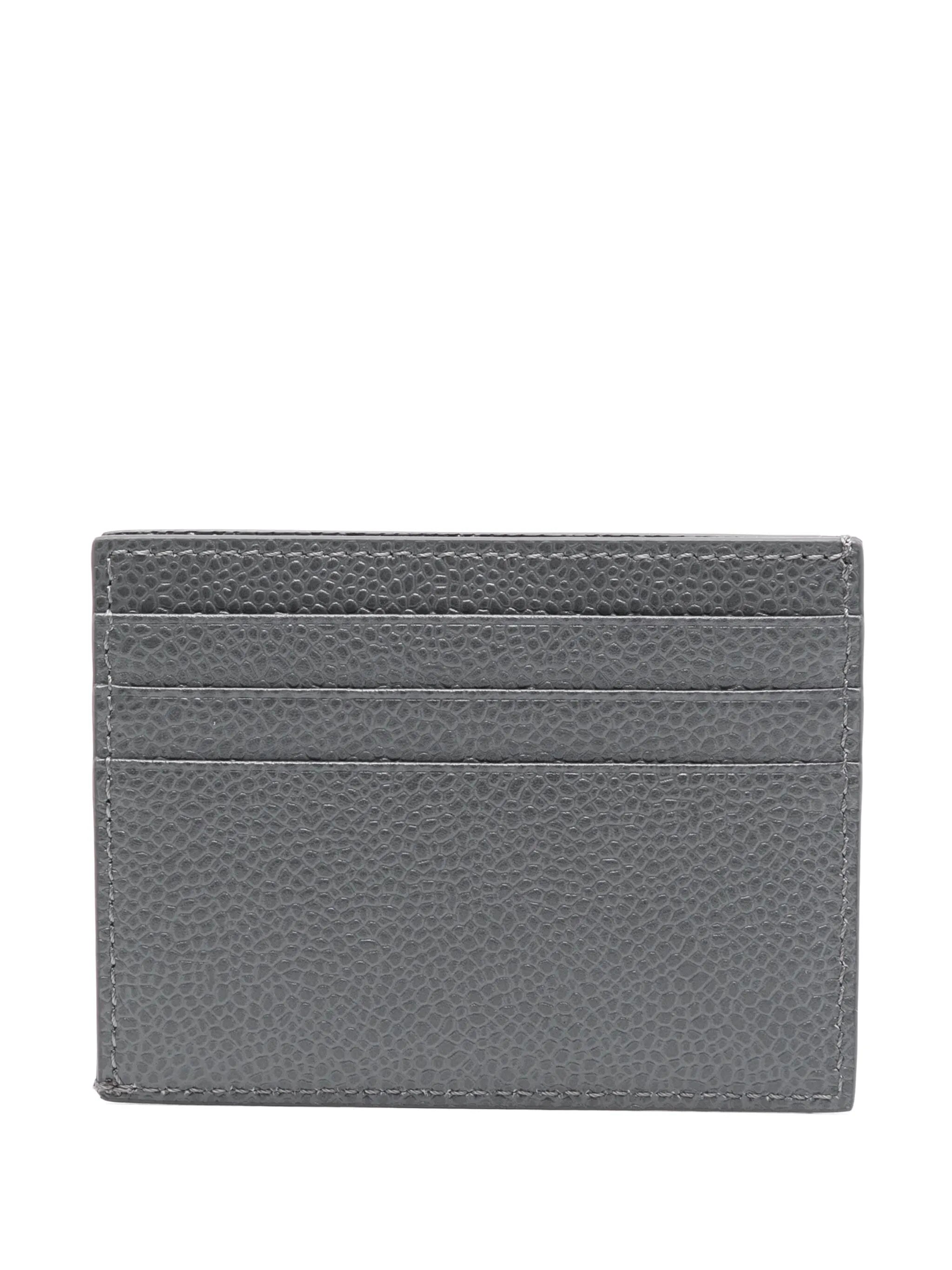 pebbled leather cardholder