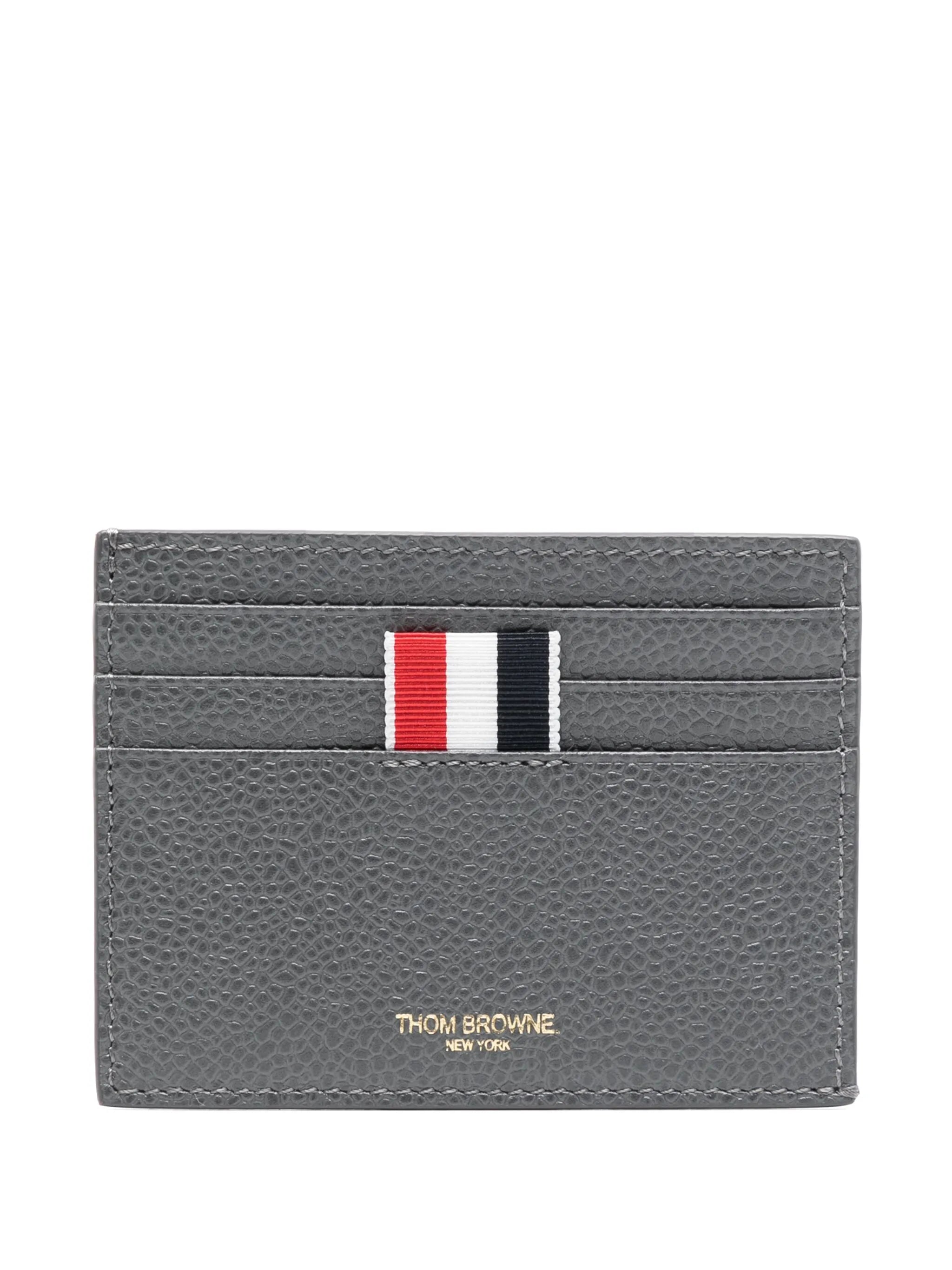 pebbled leather cardholder