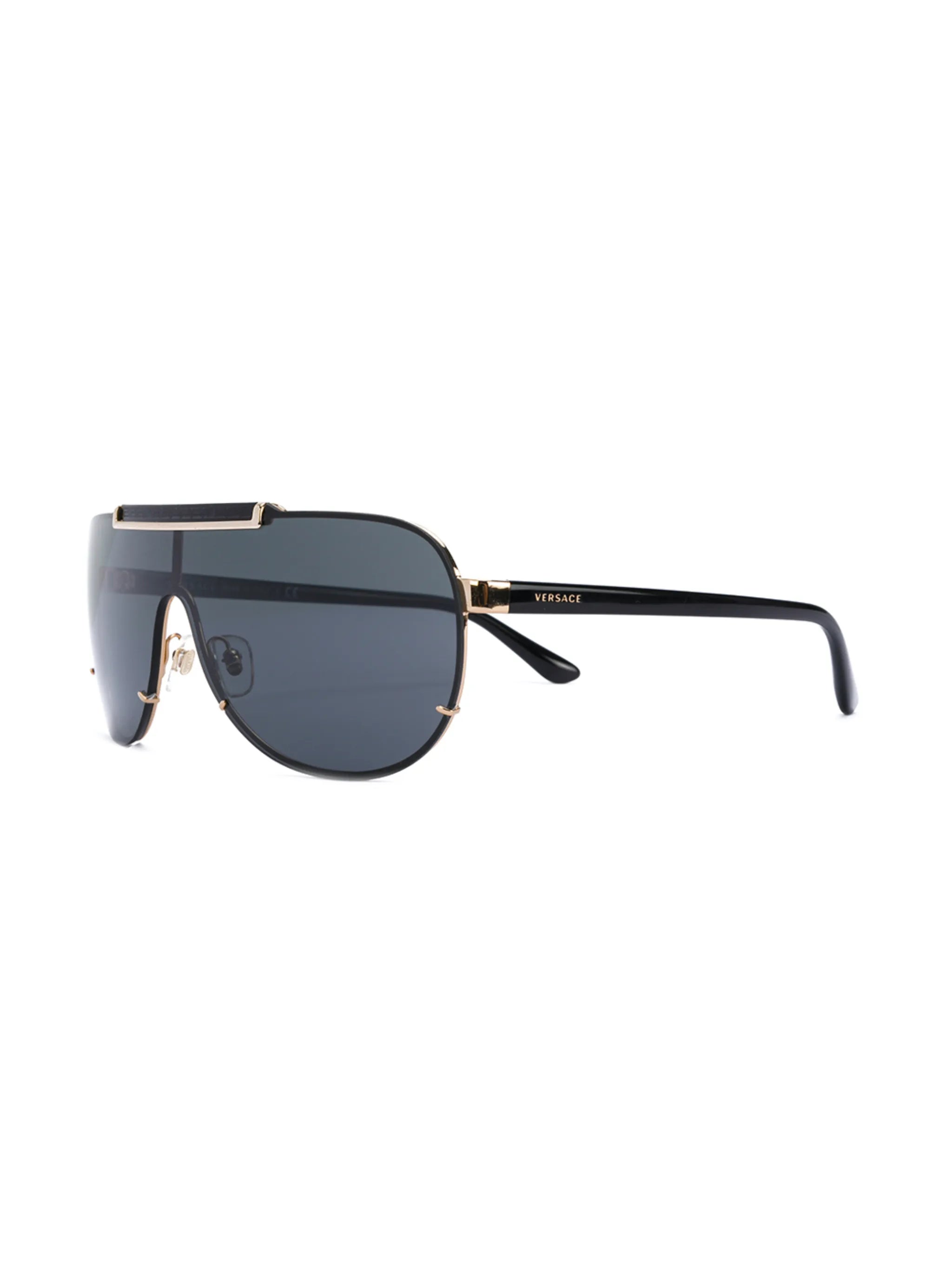 visor aviator sunglasses