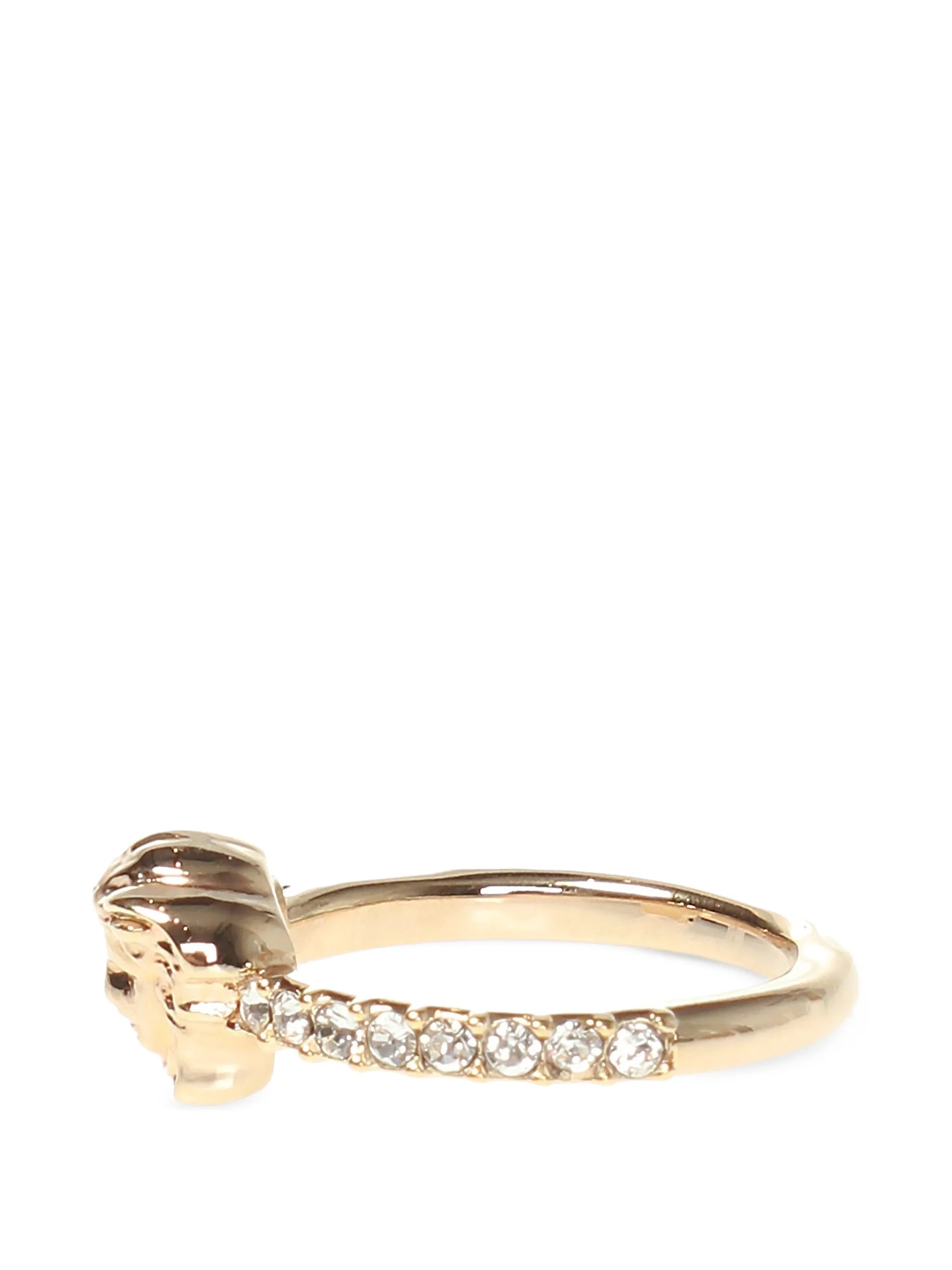 La Medusa crystal-embellished ring