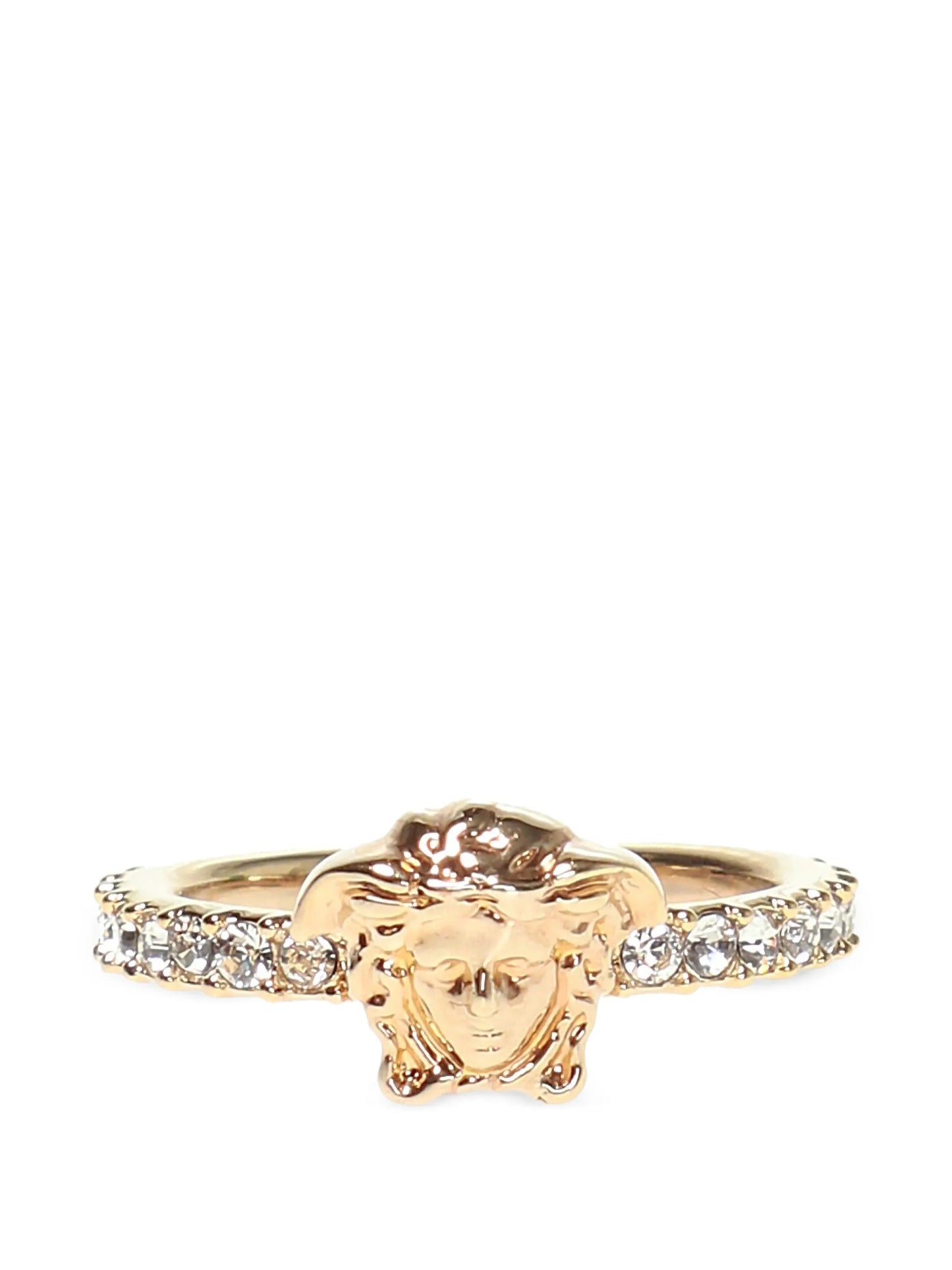 La Medusa crystal-embellished ring