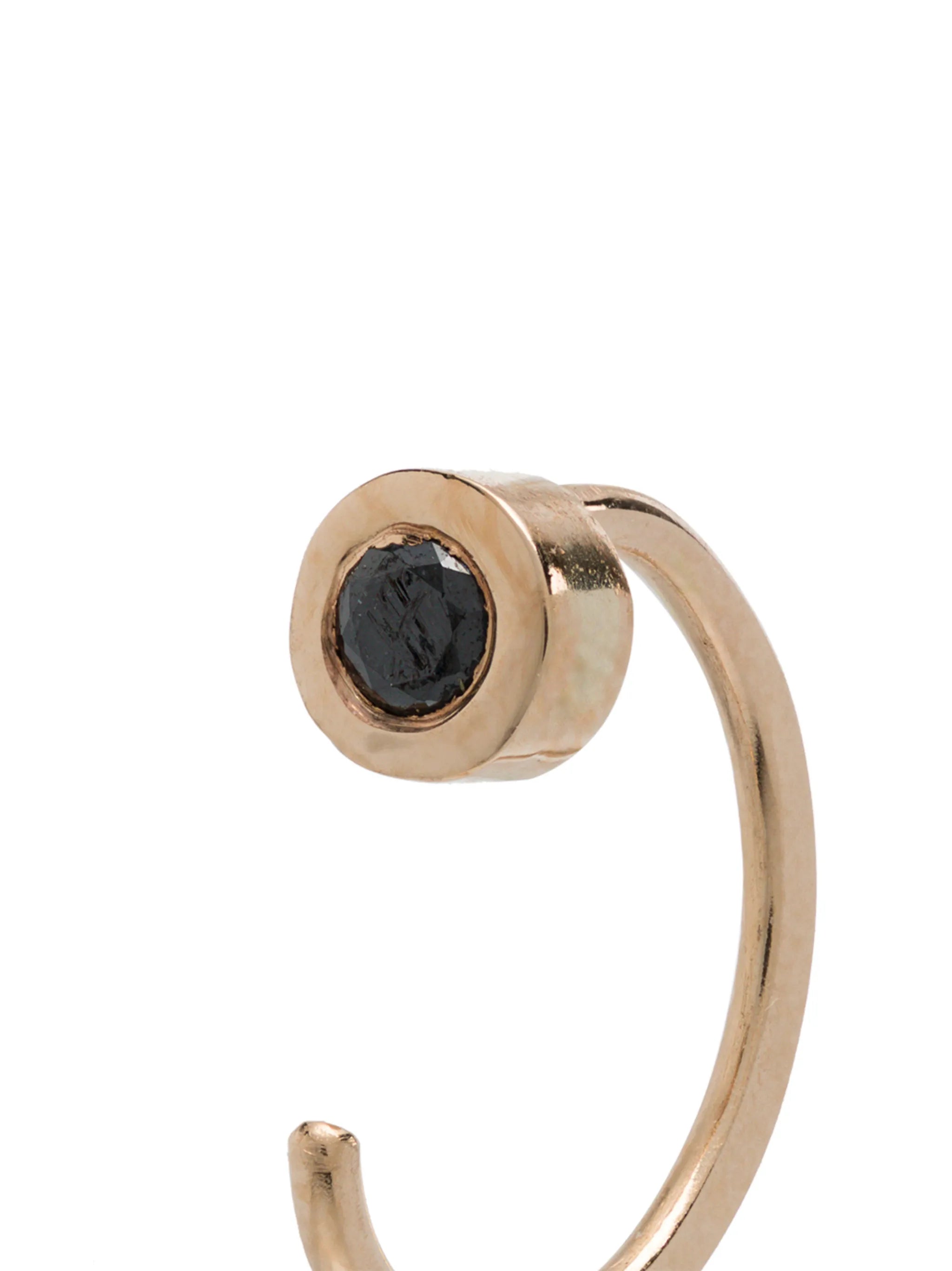 14kt yellow gold tourmaline earrings