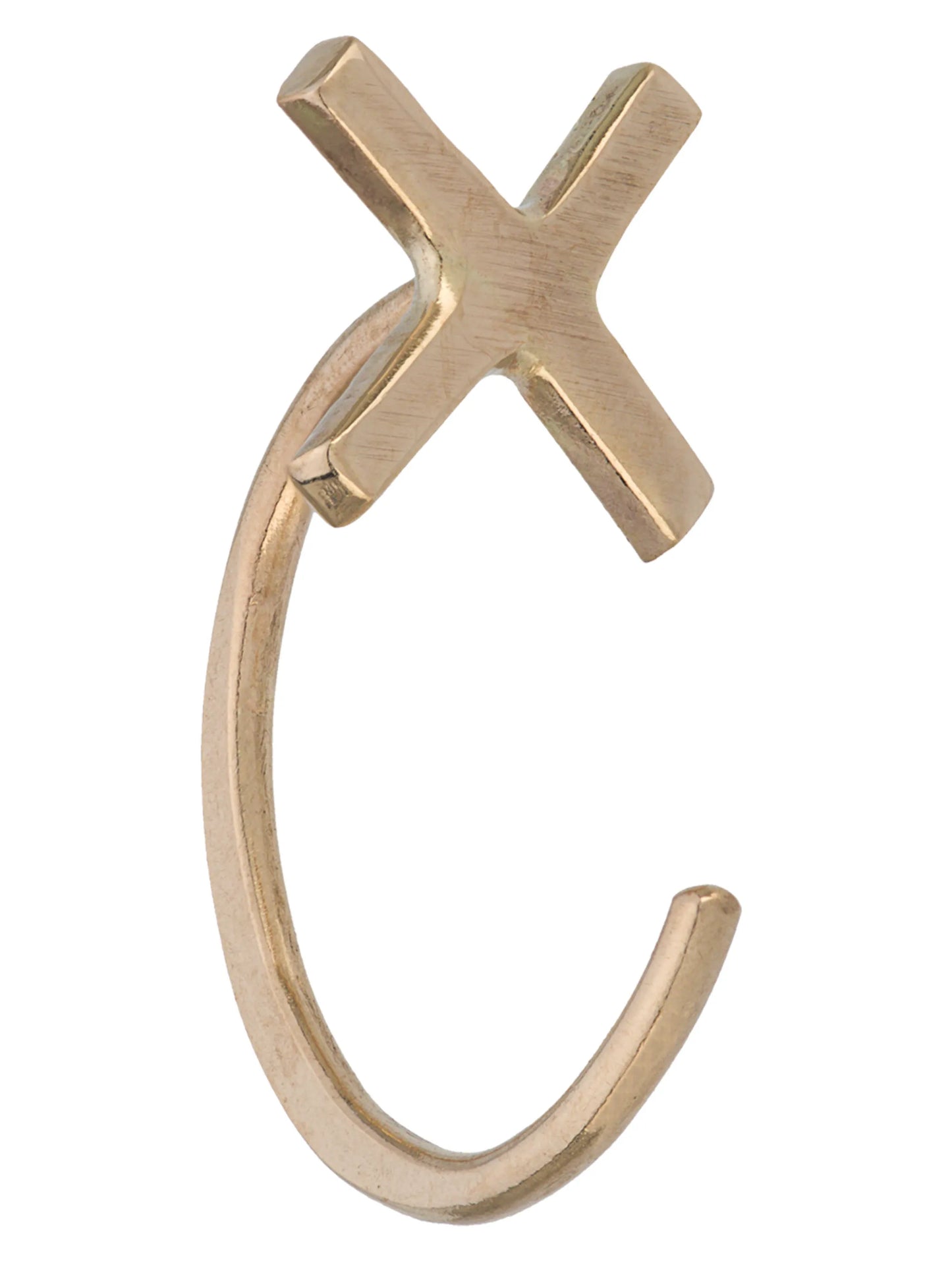 cross stud earrings