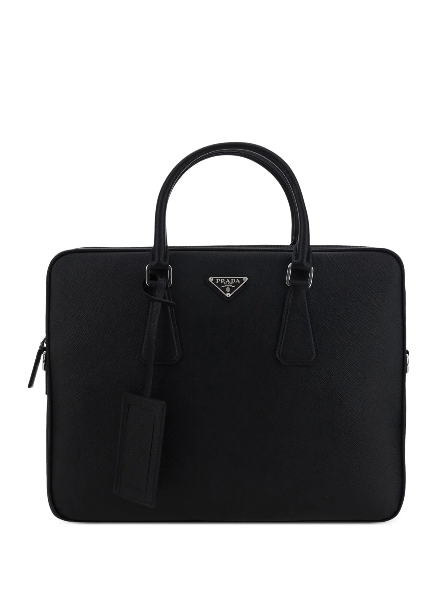 Saffiano leather work bag