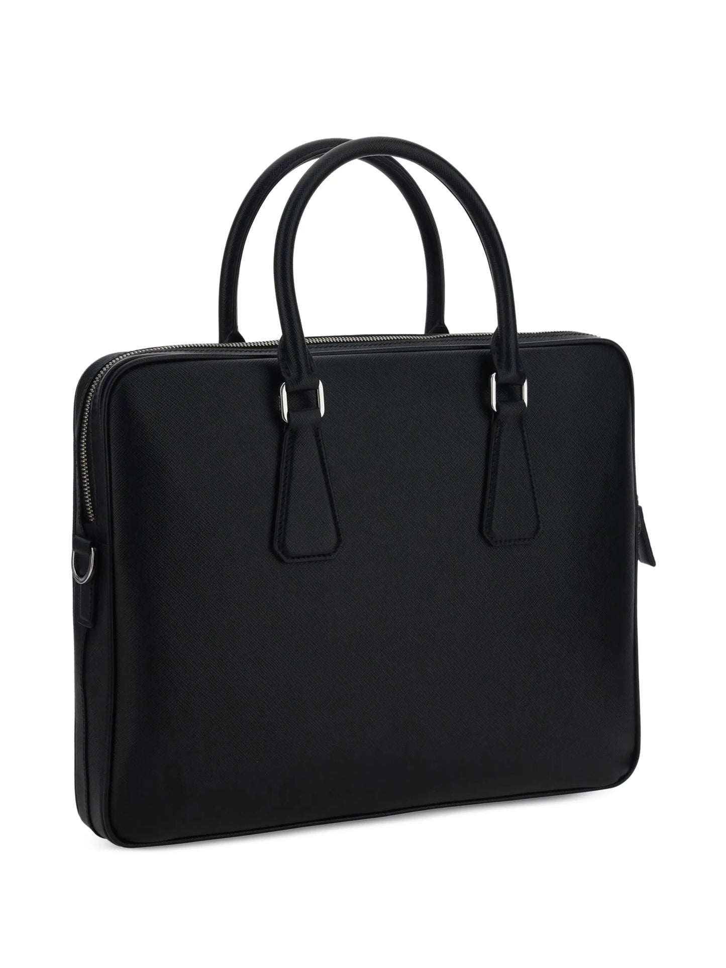 Saffiano leather work bag