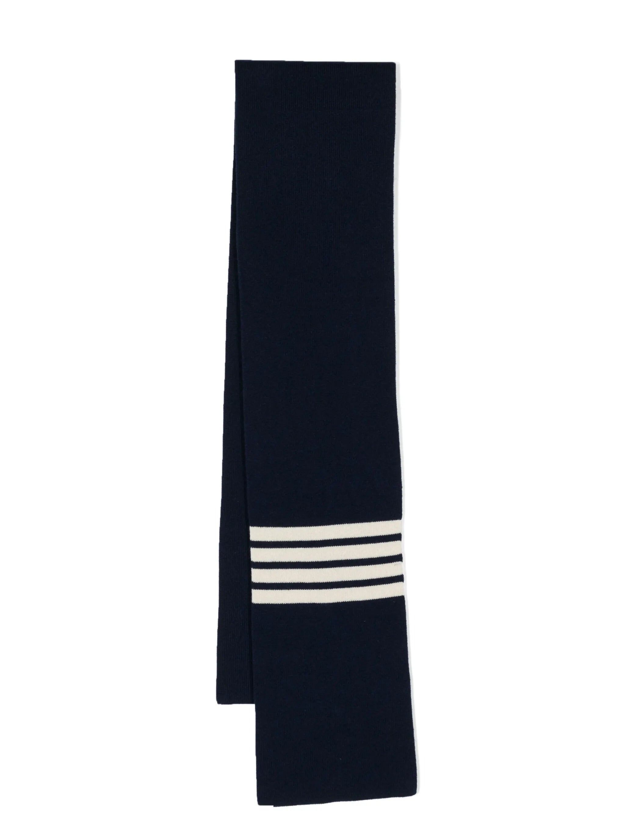 cashmere rib 4-Bar scarf
