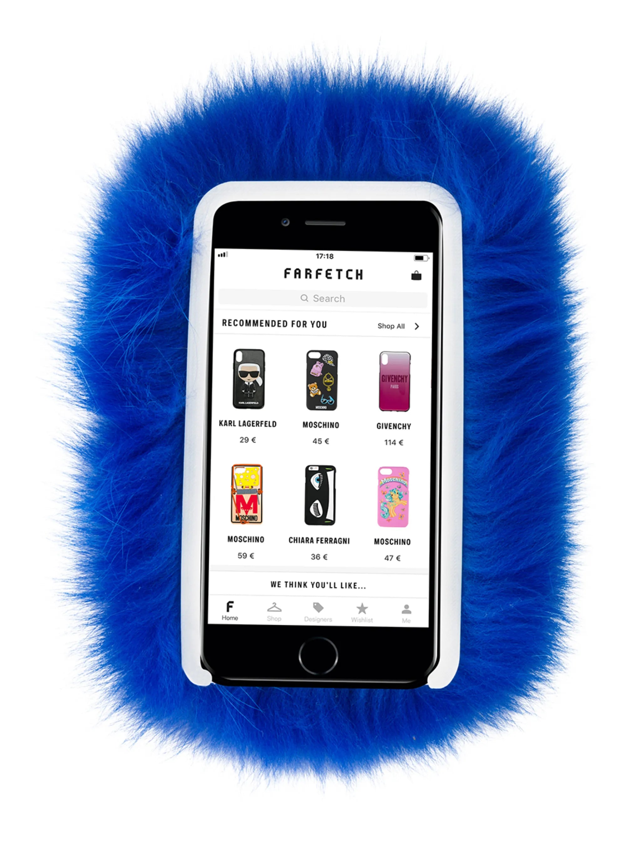 Blue Fur Vincennes iPhone 7 case