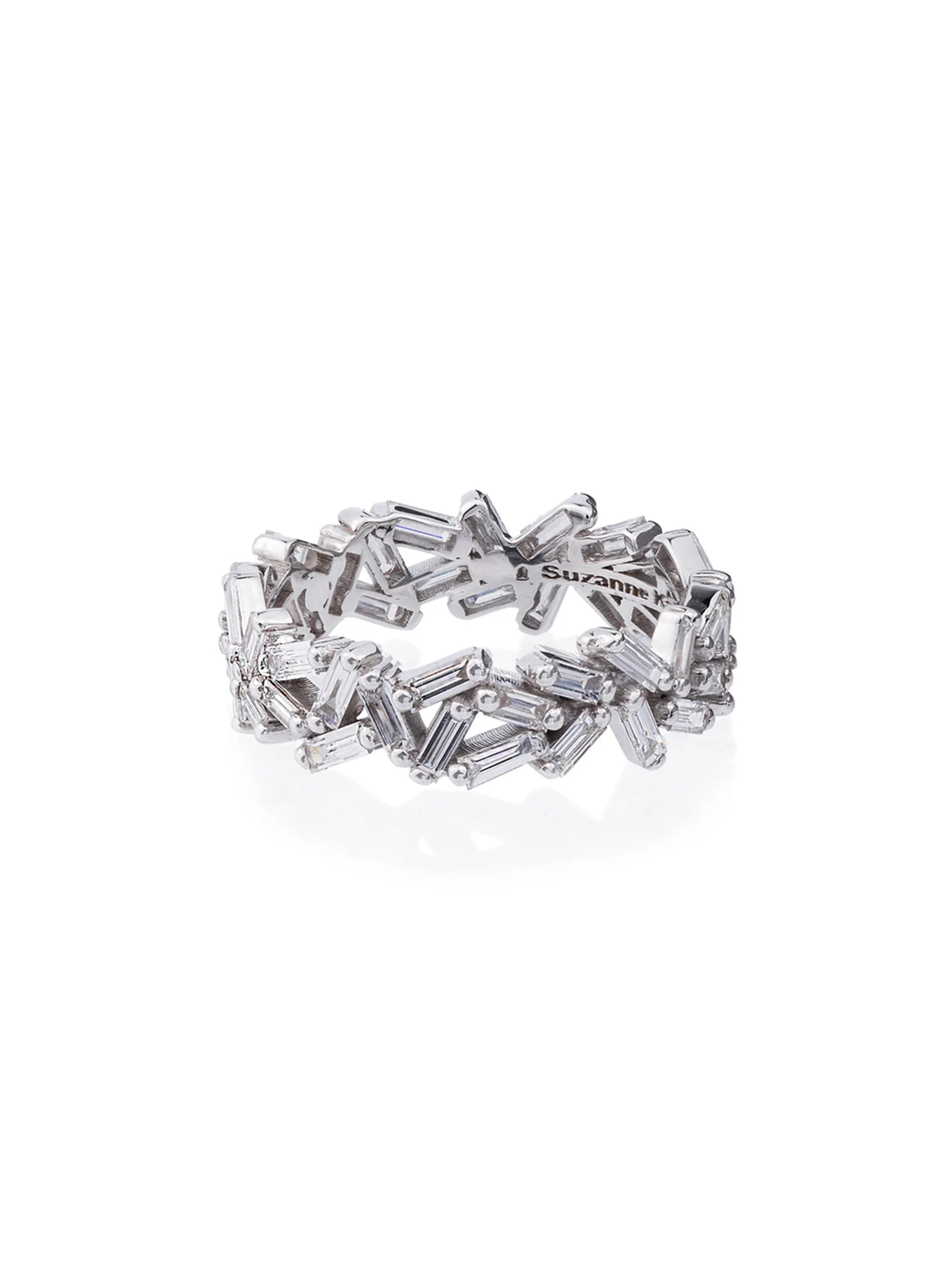 18K white gold Sparkler Eternity band