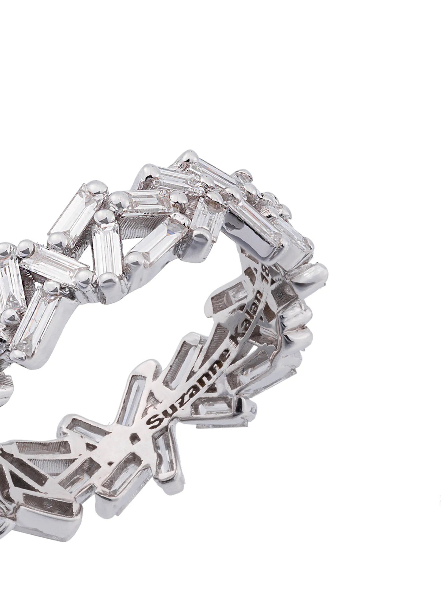 18K white gold Sparkler Eternity band