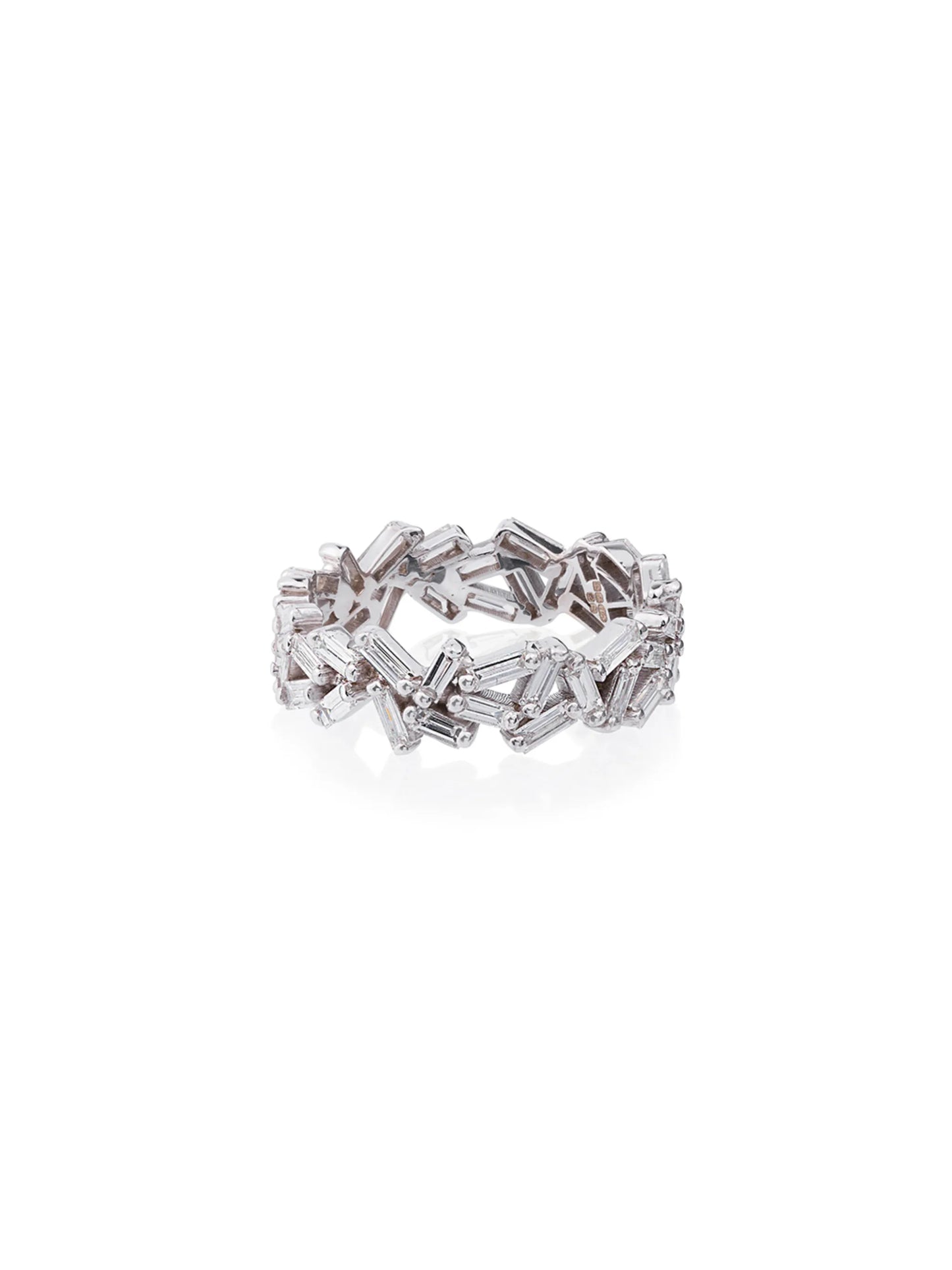 18K white gold Sparkler Eternity band