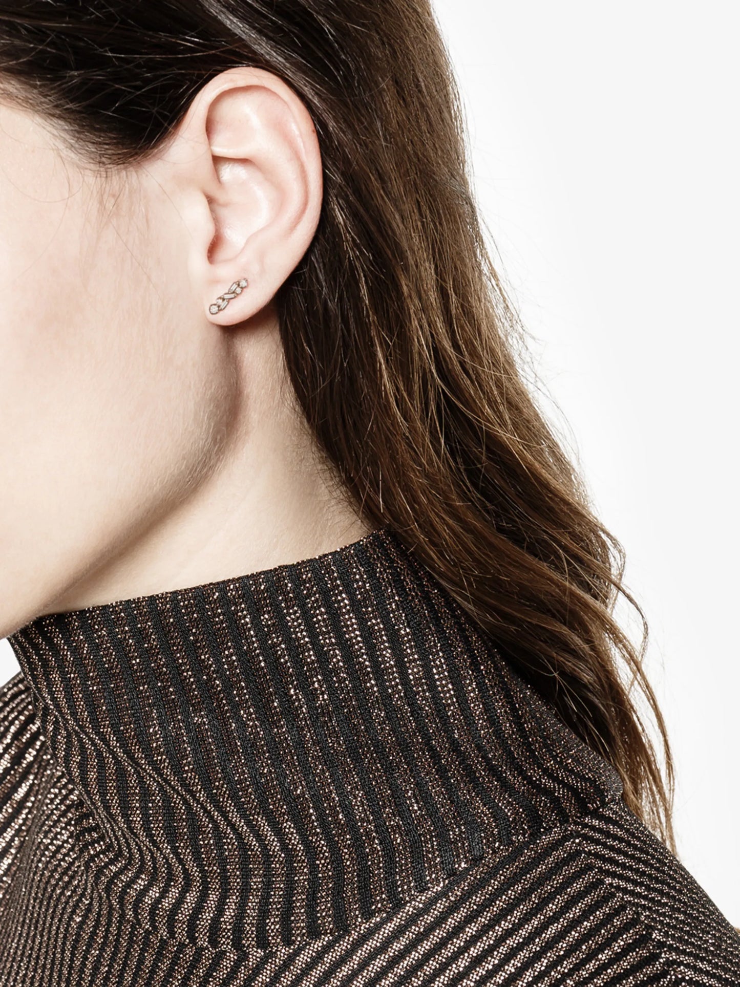 diamond post earrings