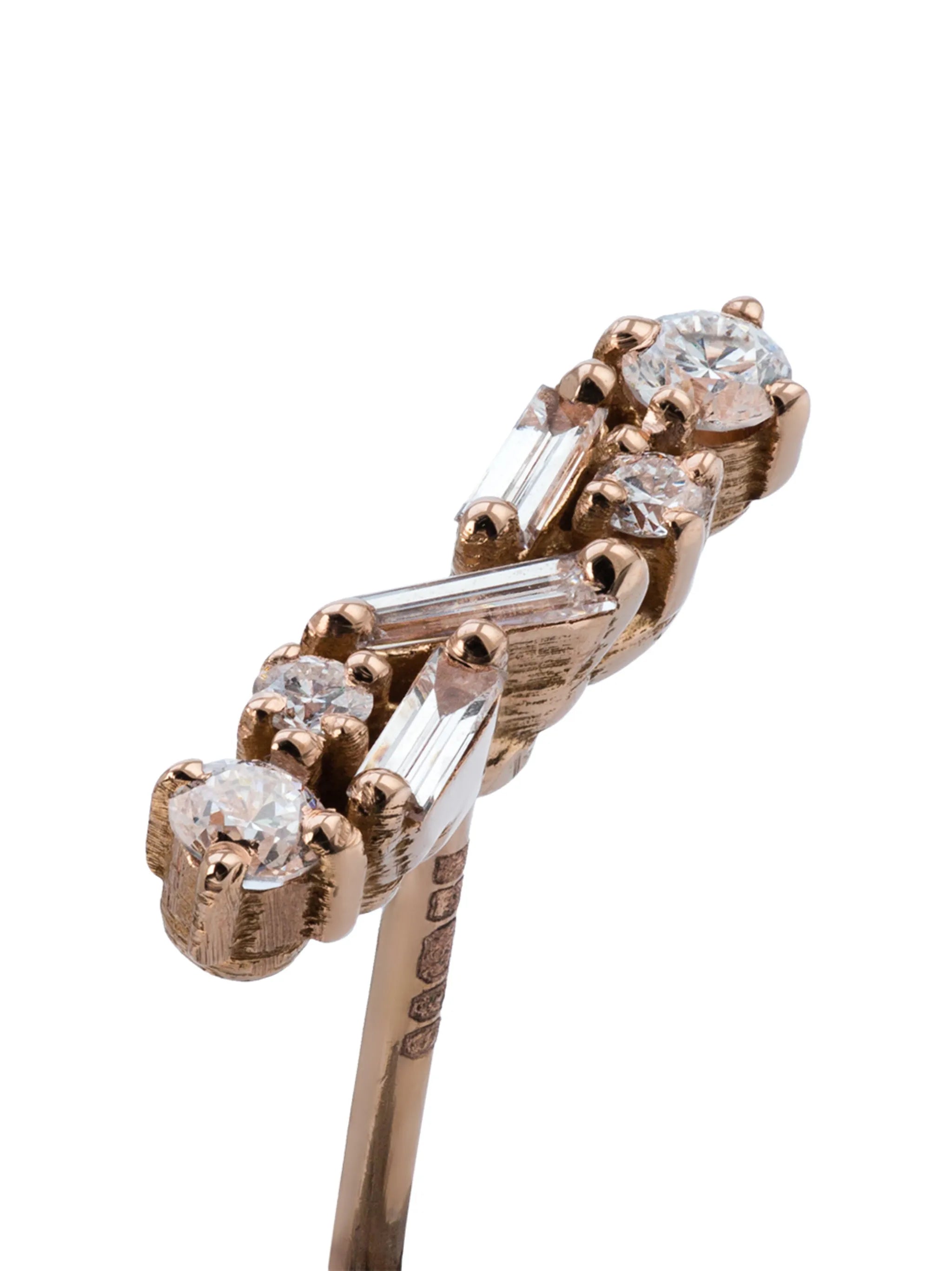 diamond post earrings