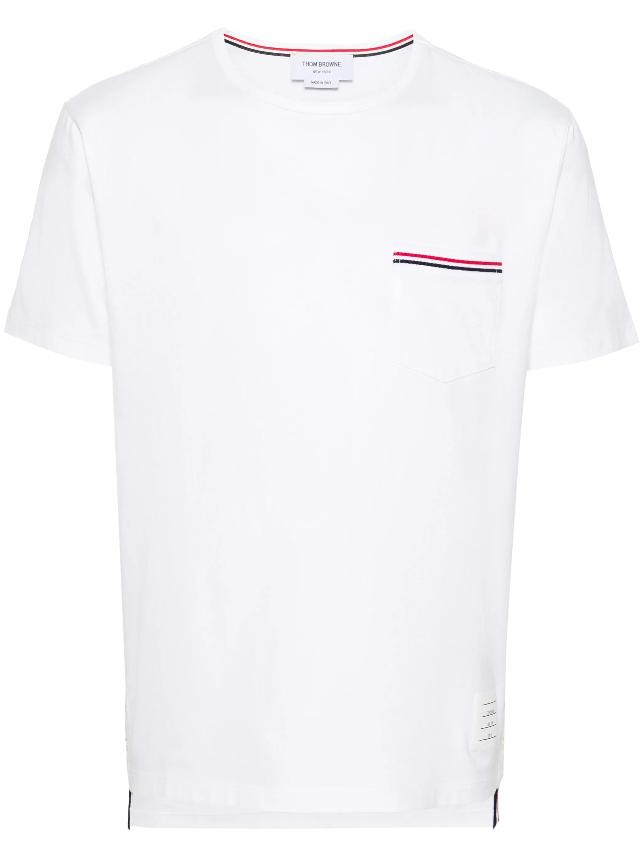 jersey RWB stripe pocket tee