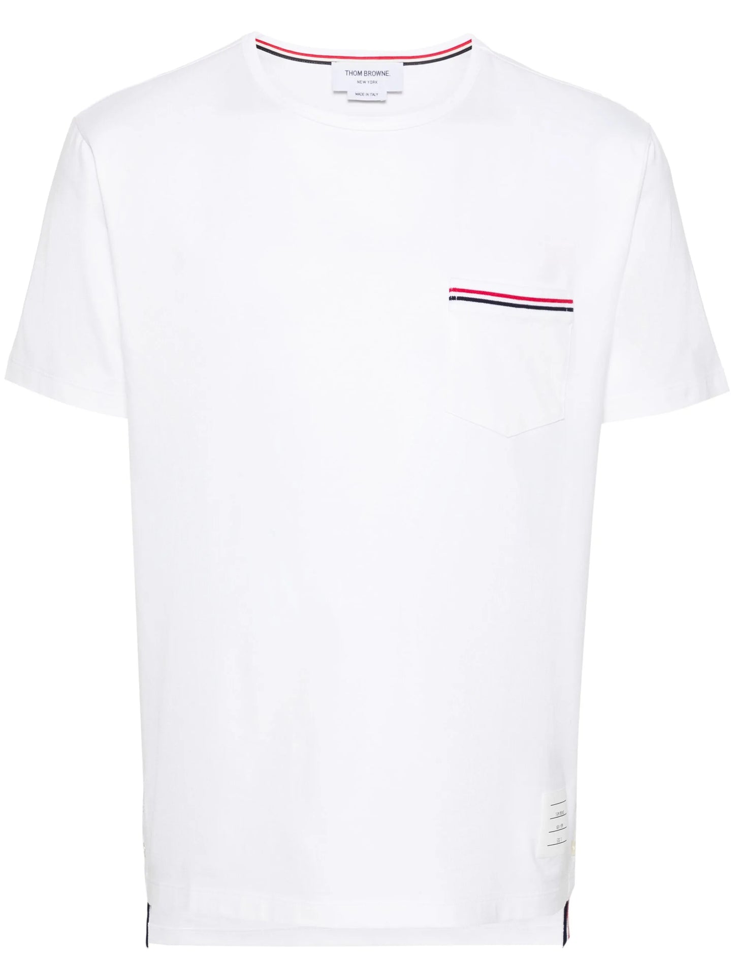 jersey RWB stripe pocket tee