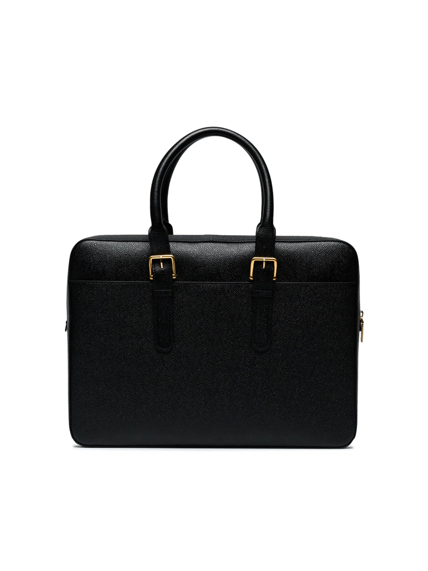 pebbled-leather briefcase