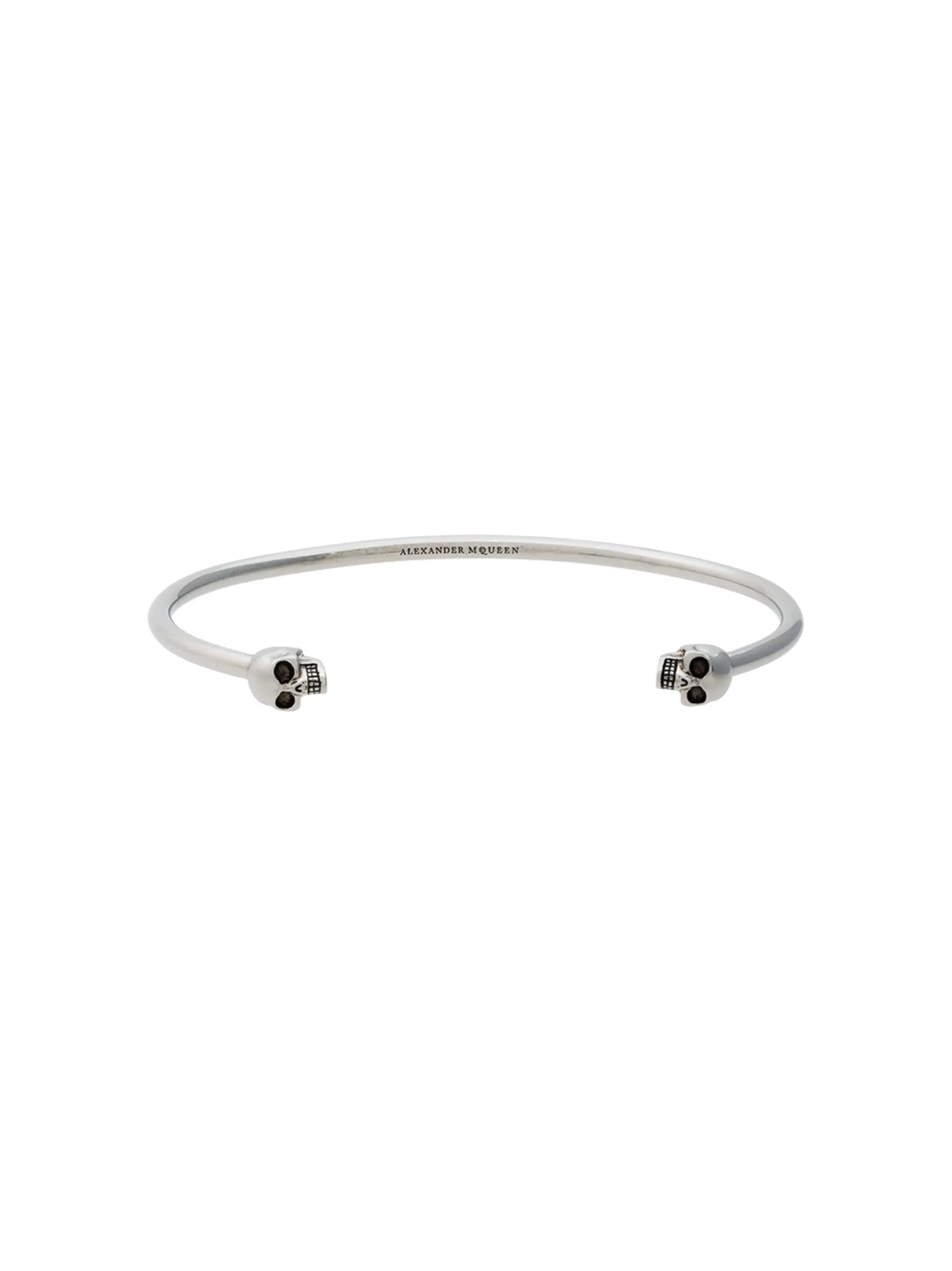 Double skull bangle