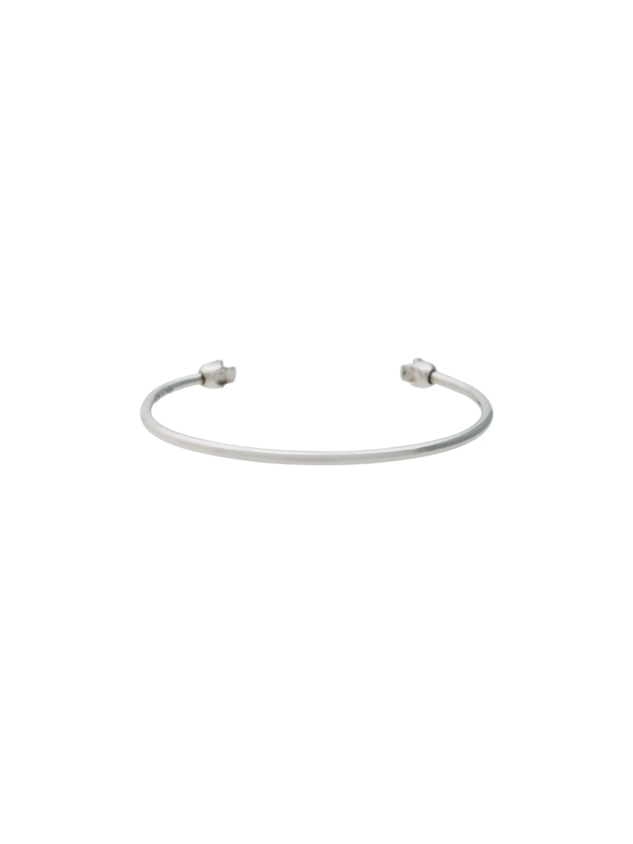 Double skull bangle