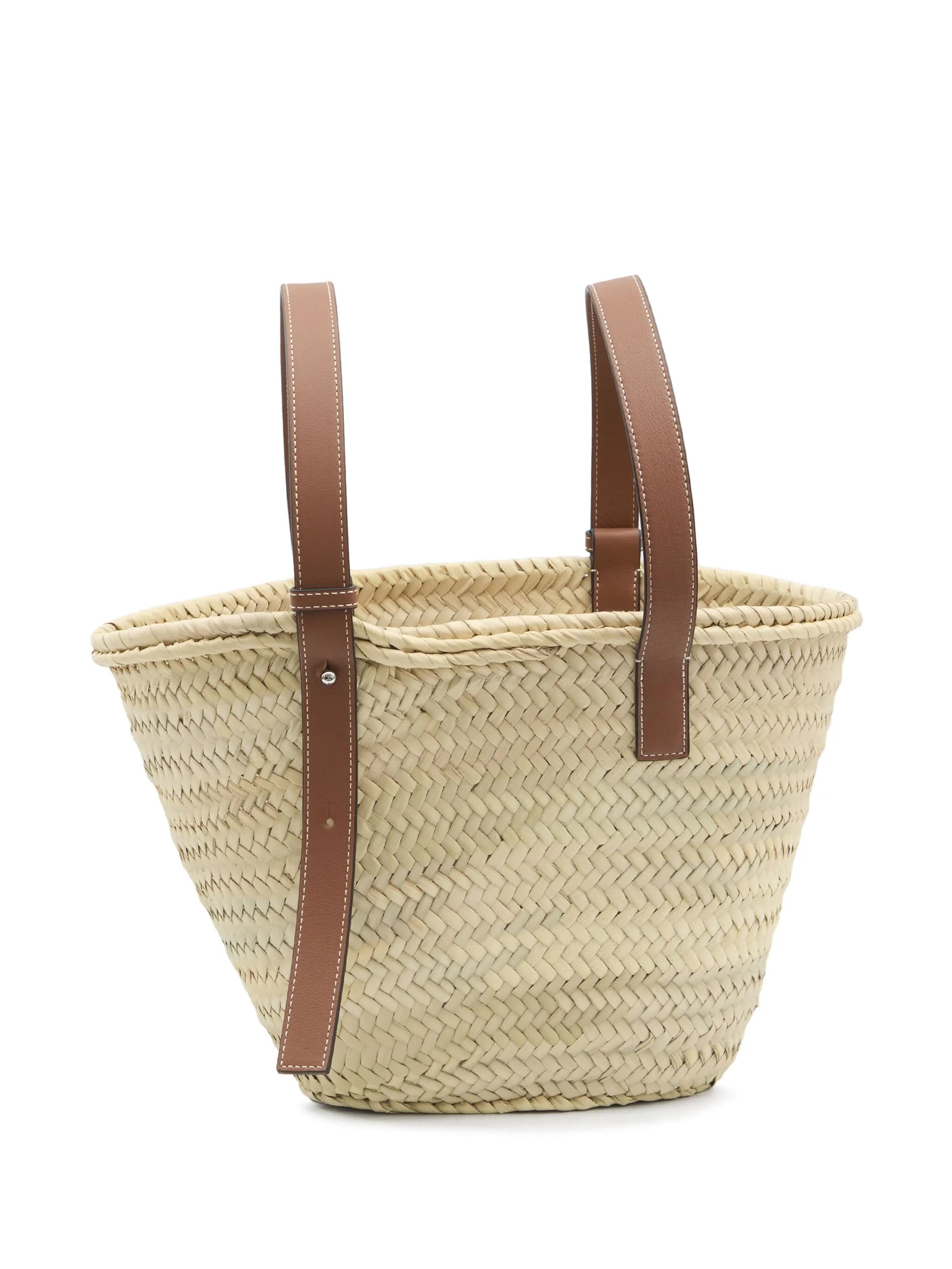 logo-embossed tote bag