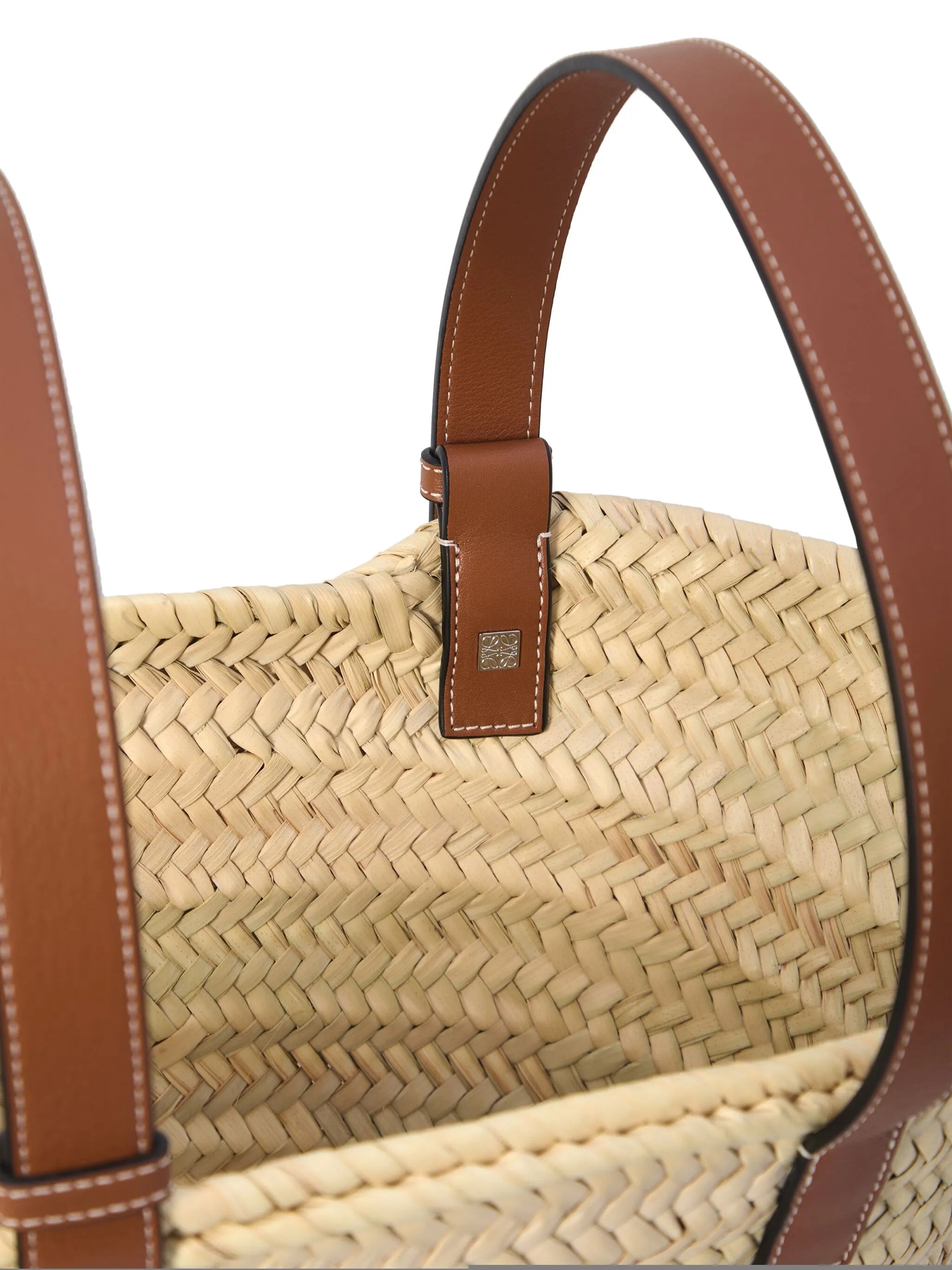 logo-embossed tote bag