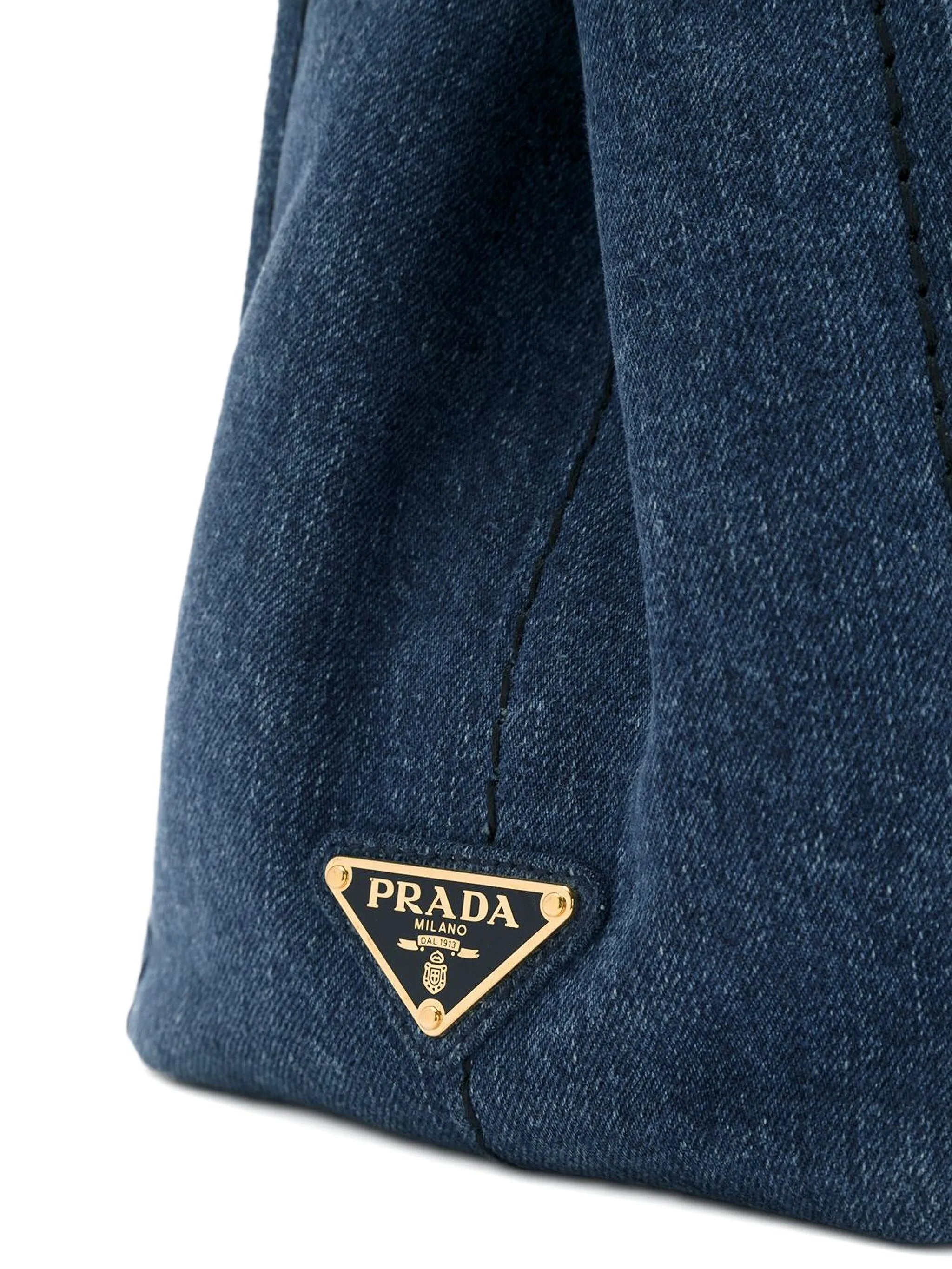logo-print tote bag