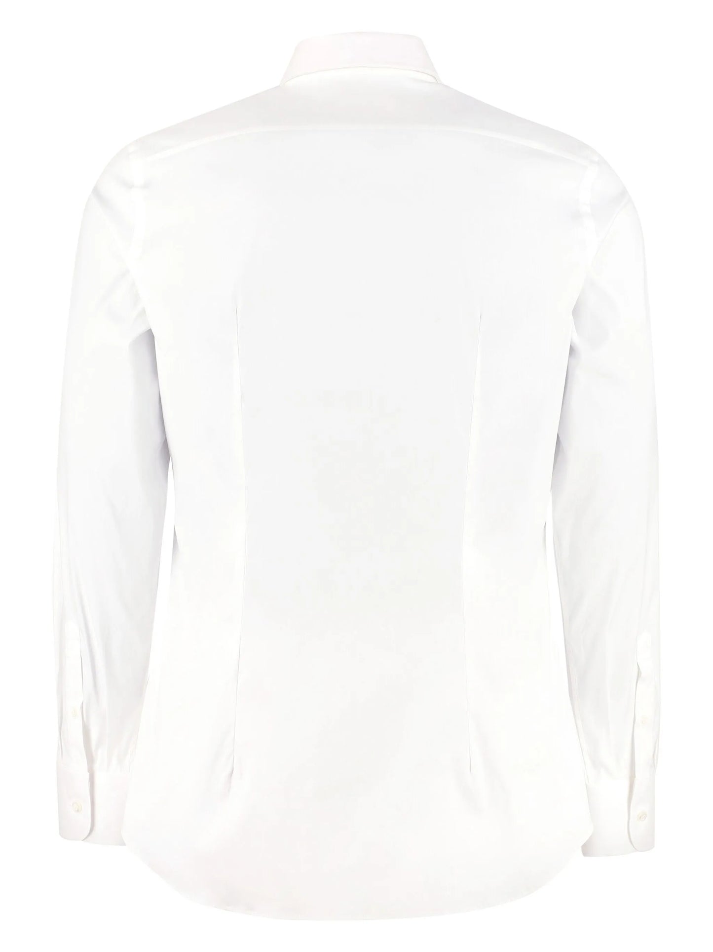 slim-fit poplin shirt