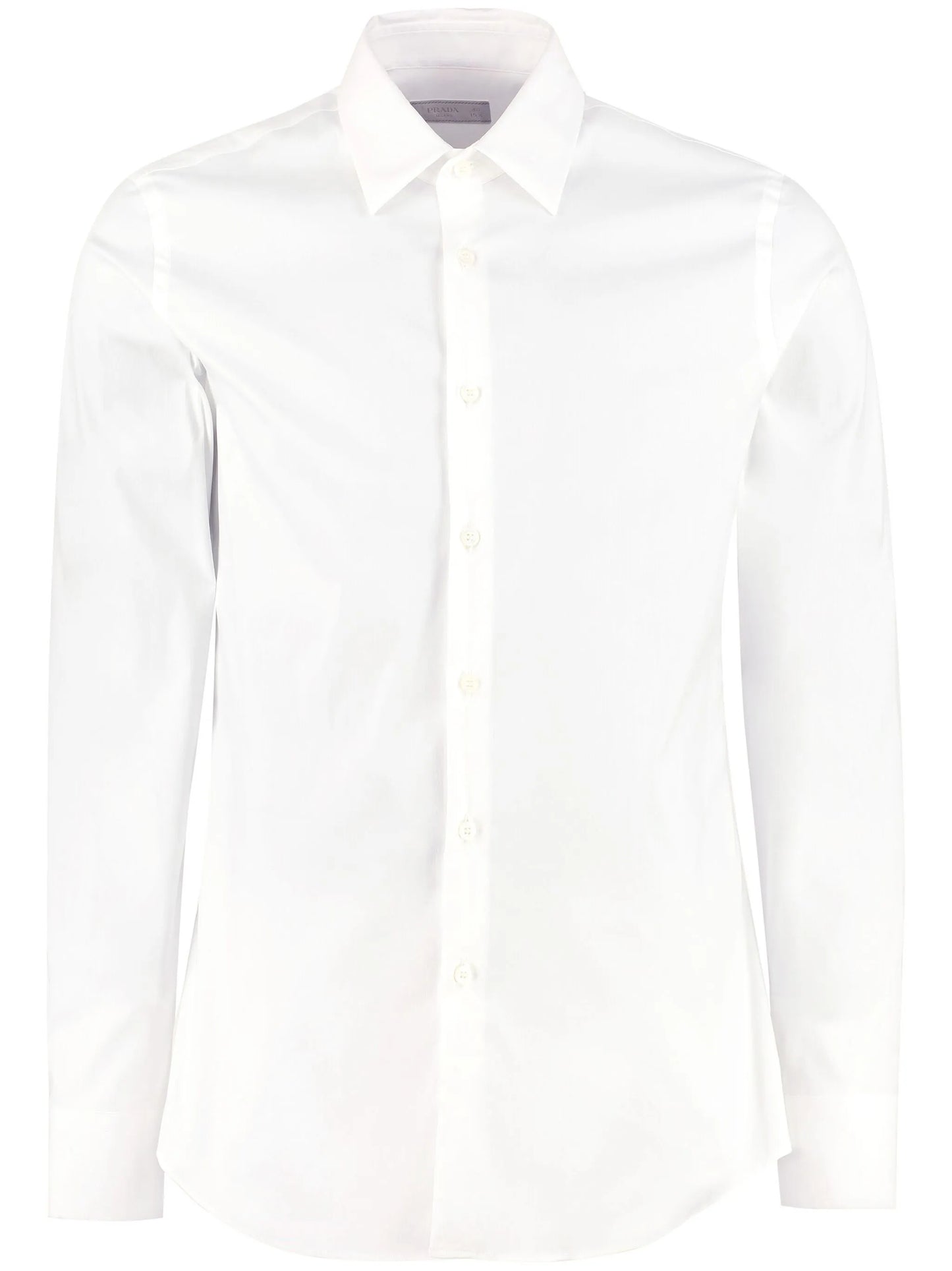 slim-fit poplin shirt